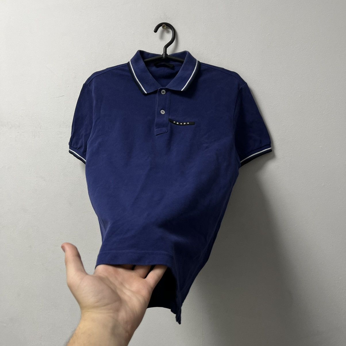 Prada Prada Polo Black Tab T Shirt Size S Size US S / EU 44-46 / 1 - 6 Thumbnail