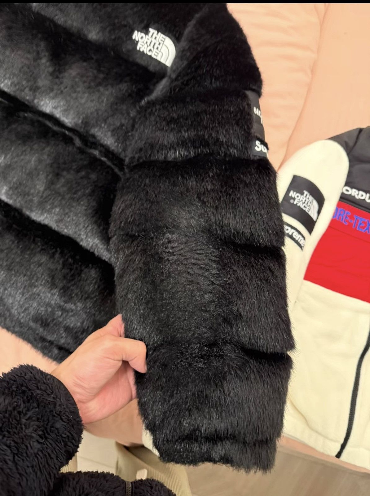 Supreme × The North Face Supreme tnf north face Faux Fur nuptse jacket Size US M / EU 48-50 / 2 - 5 Thumbnail