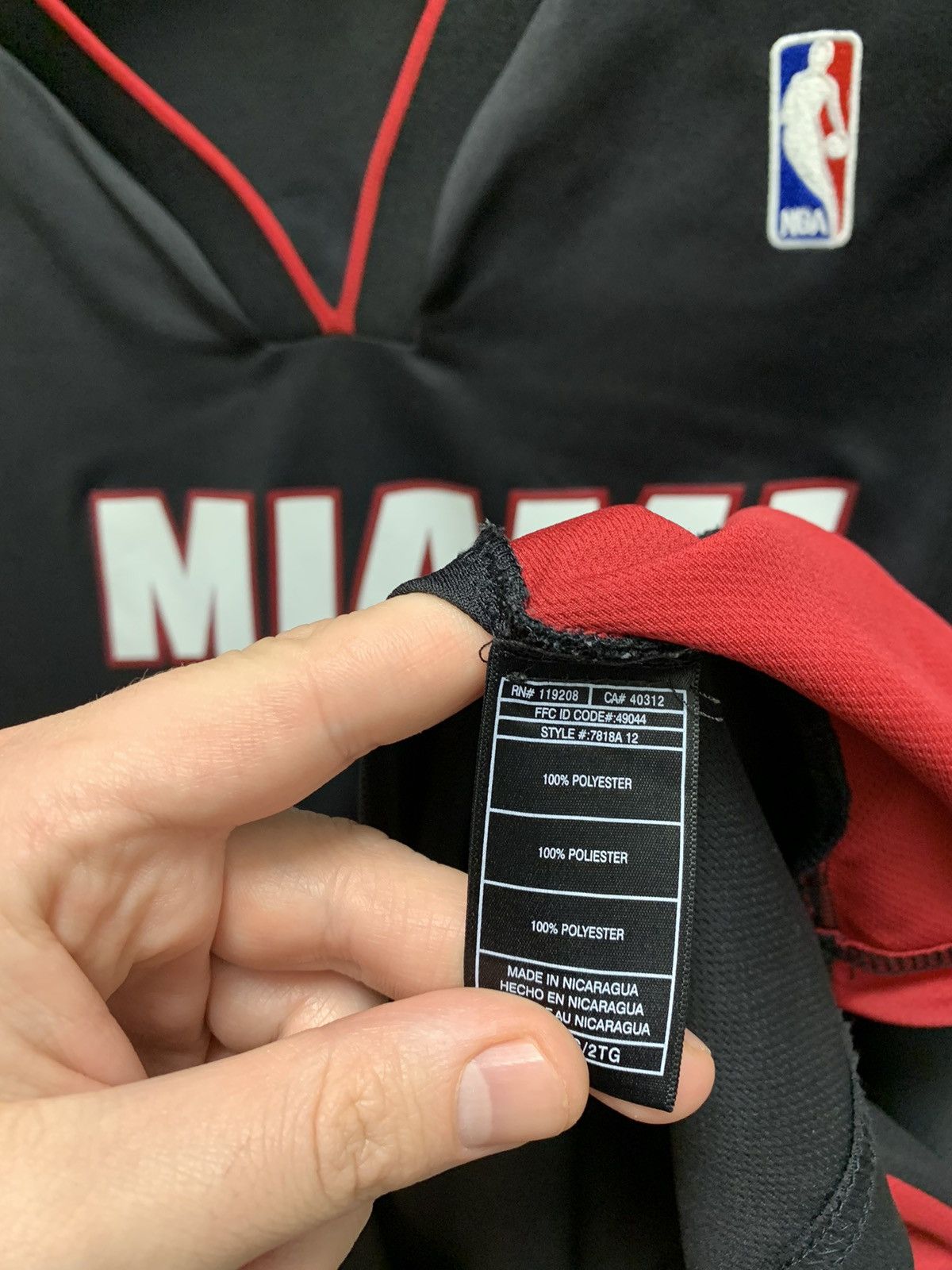 Adidas Whiteside 21 adidas Miami heat nba jersey 2xl XXL Size US XXL / EU 58 / 5 - 7 Thumbnail