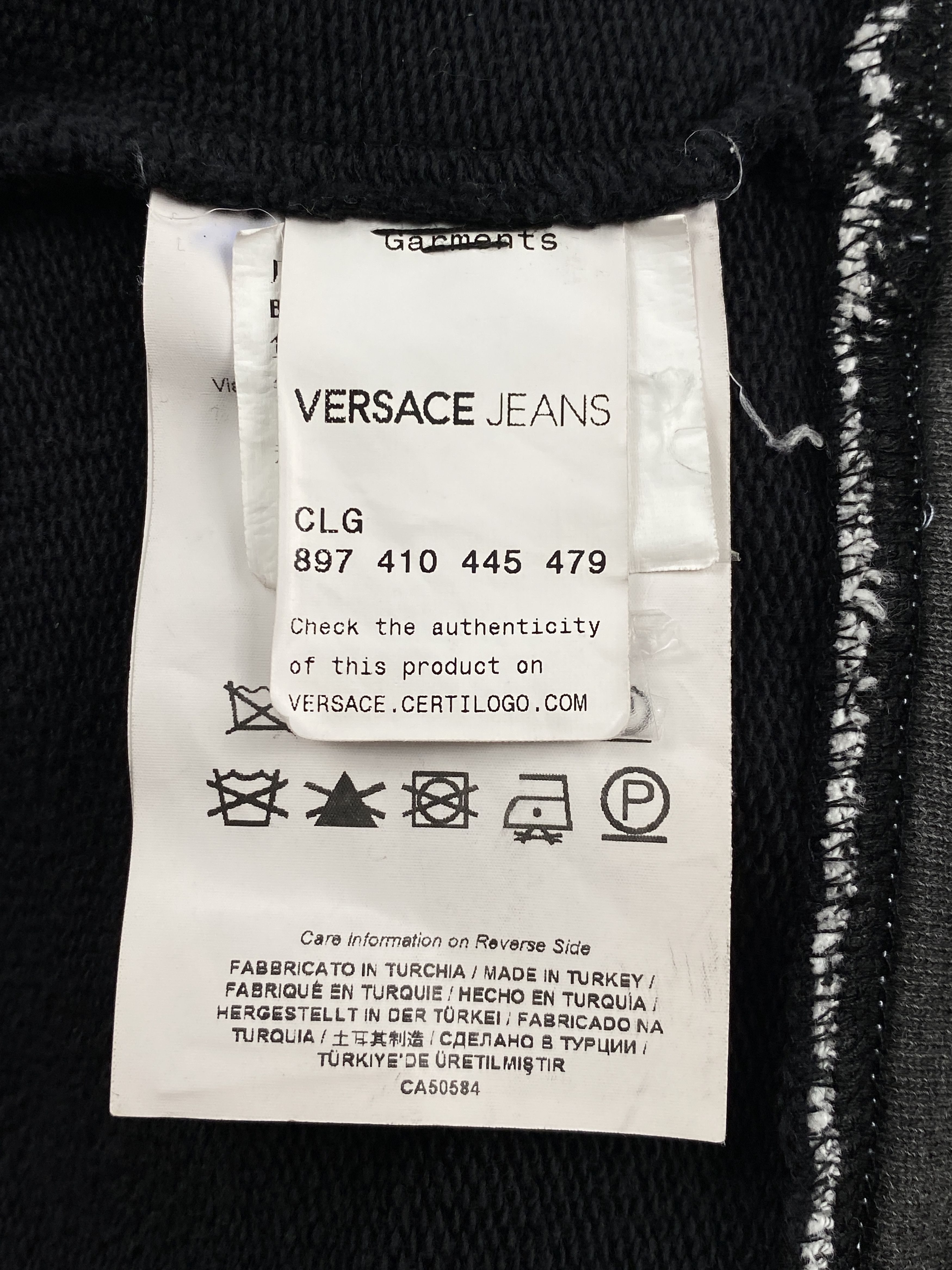 Versace Jeans Couture Real Act Change Sweatshirt Size XS / US 0-2 / IT 36-38 - 16 Thumbnail