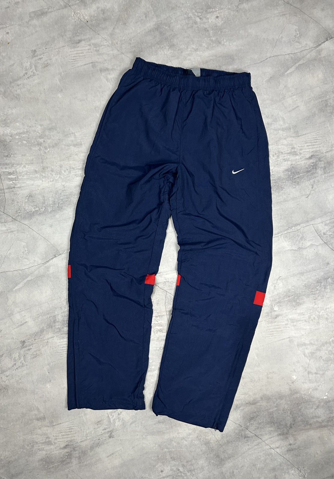 Nike Rare Vintage Nike Drill Track Pants TN Swoosh Air Y2K Size US 30 / EU 46 - 1 Thumbnail