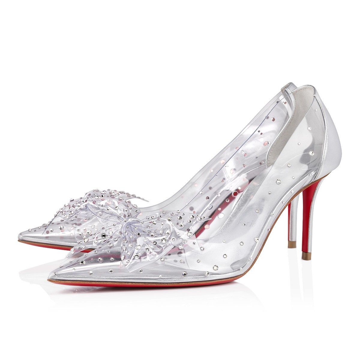 Christian Louboutin Jelly Strass 80mm Size US 7 / IT 37 - 1 Thumbnail