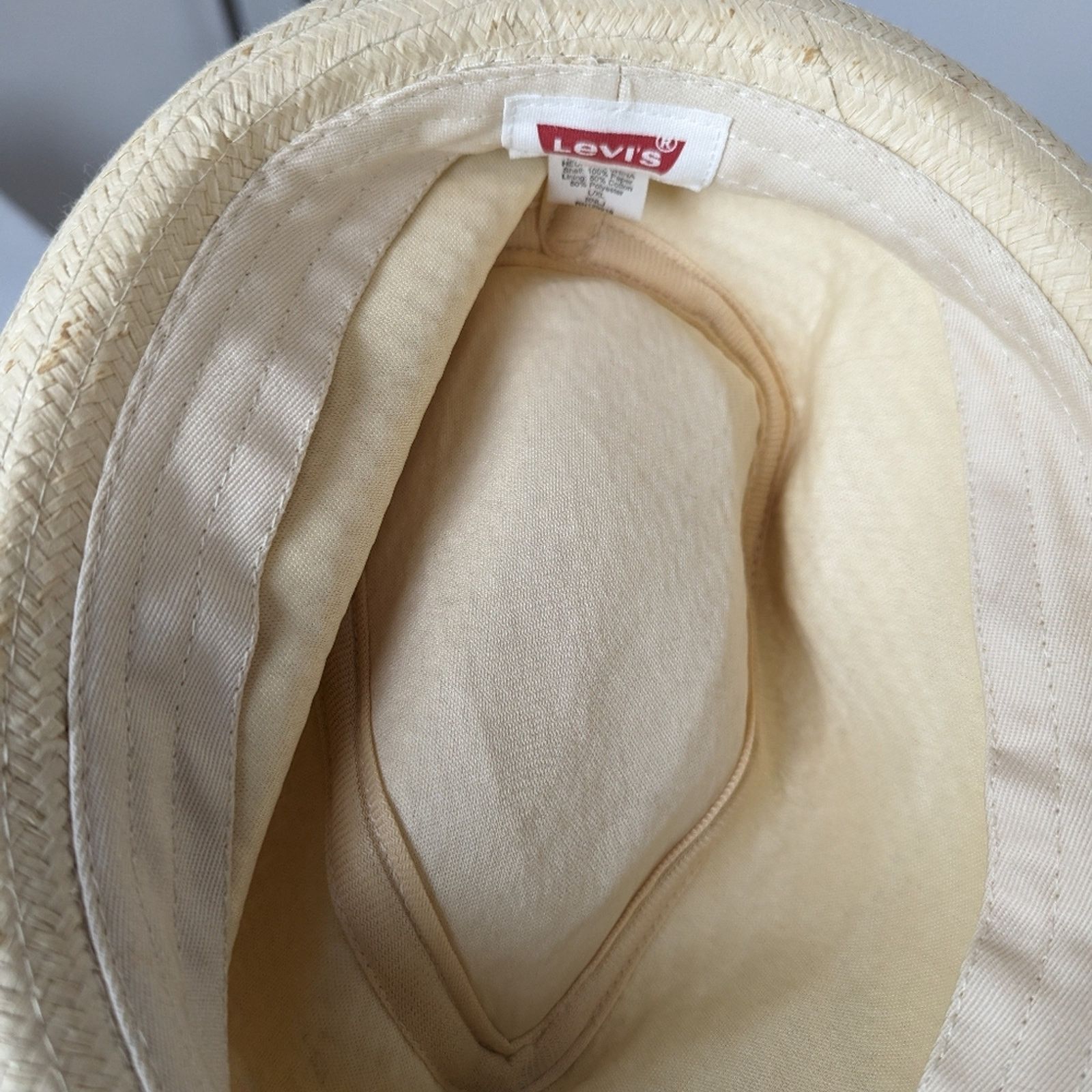 Levi's NWT Levi's Panama Straw Hat Size ONE SIZE - 2 Thumbnail