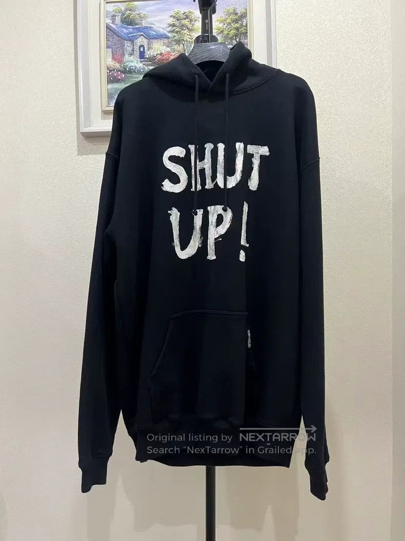 Vetements Vetements Black splattered ink sweatshirt Size US XS / EU 42 / 0 - 1 Thumbnail