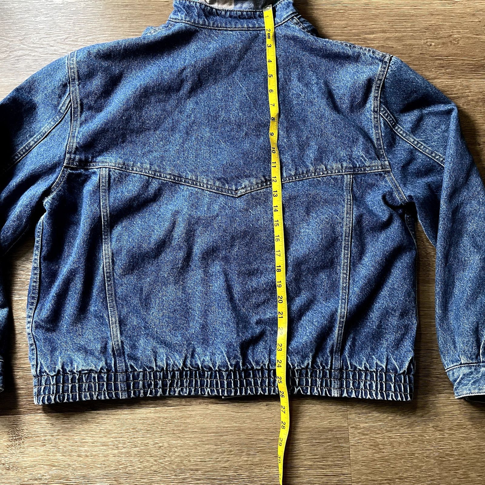 Levi's Vintage Levi's Denim and Plaid Jacket- XL Size US XL / EU 56 / 4 - 5 Thumbnail