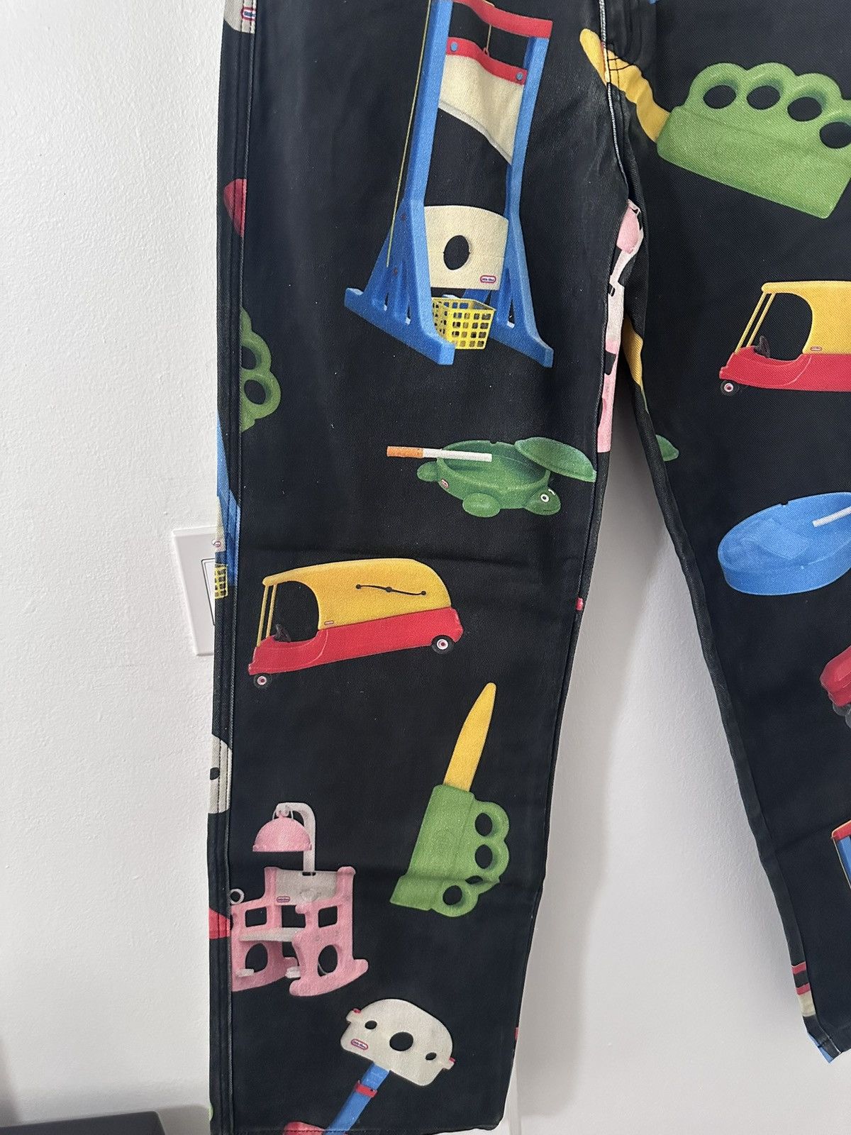 Plagueround ANDY SAHLSTORM PLAGUEROUND DENIM PANTS Size US 32 / EU 48 - 3 Thumbnail