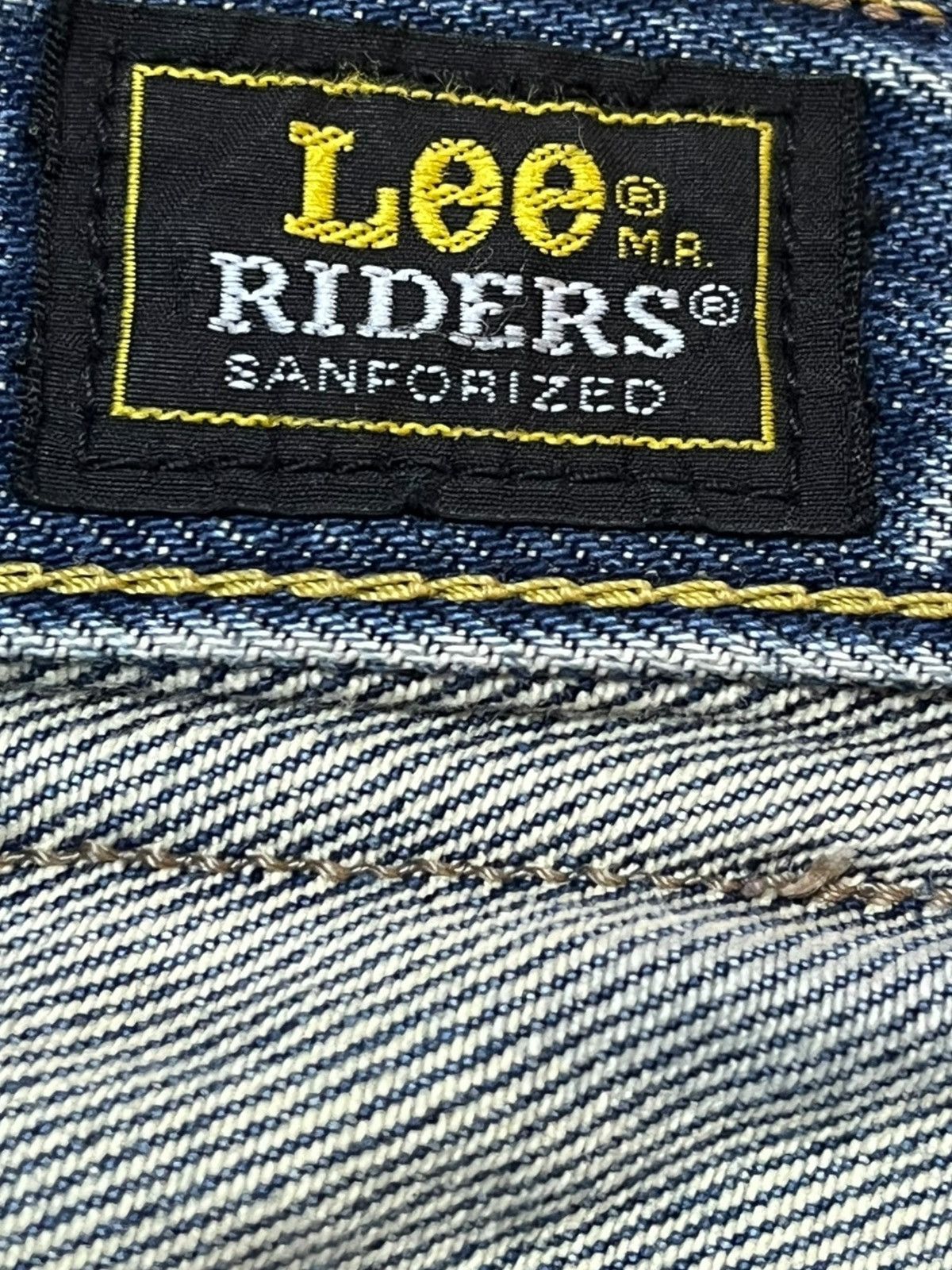 Lee Vintage Lee Riders Baggy Wide Leg Distressed Denim Size US 31 - 5 Thumbnail