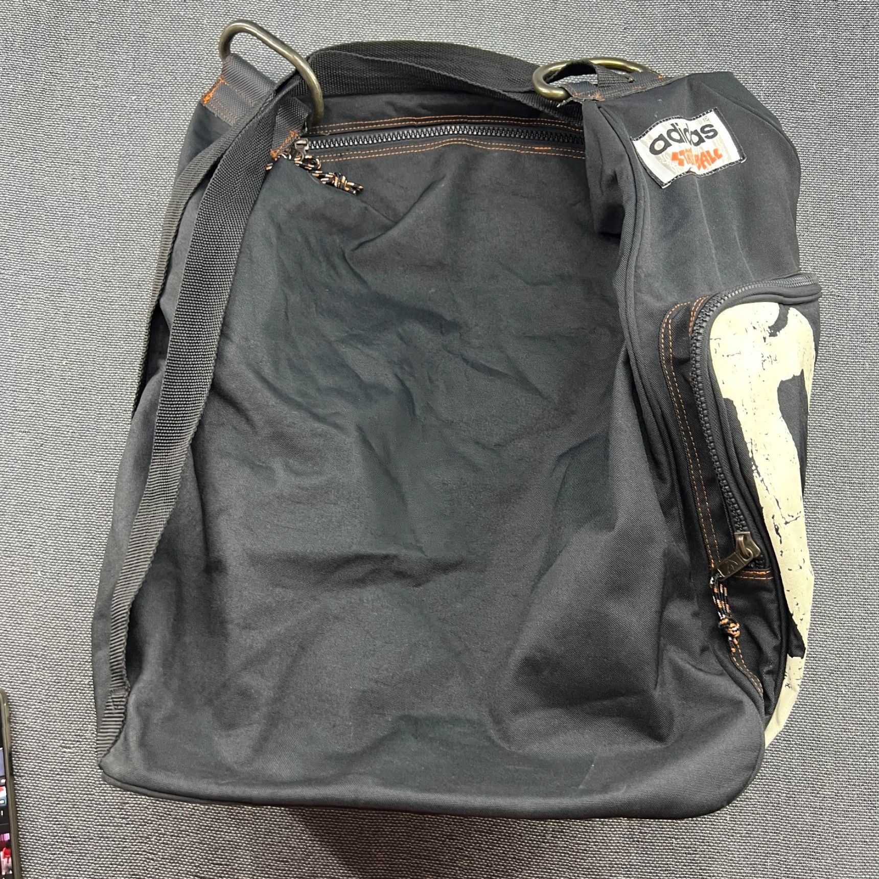 Adidas Vintage Adidas Streetball West Germany Rucksack Bag Gym Sports Backpack Blue Unisex Adults 80s 90s Size ONE SIZE - 4 Thumbnail