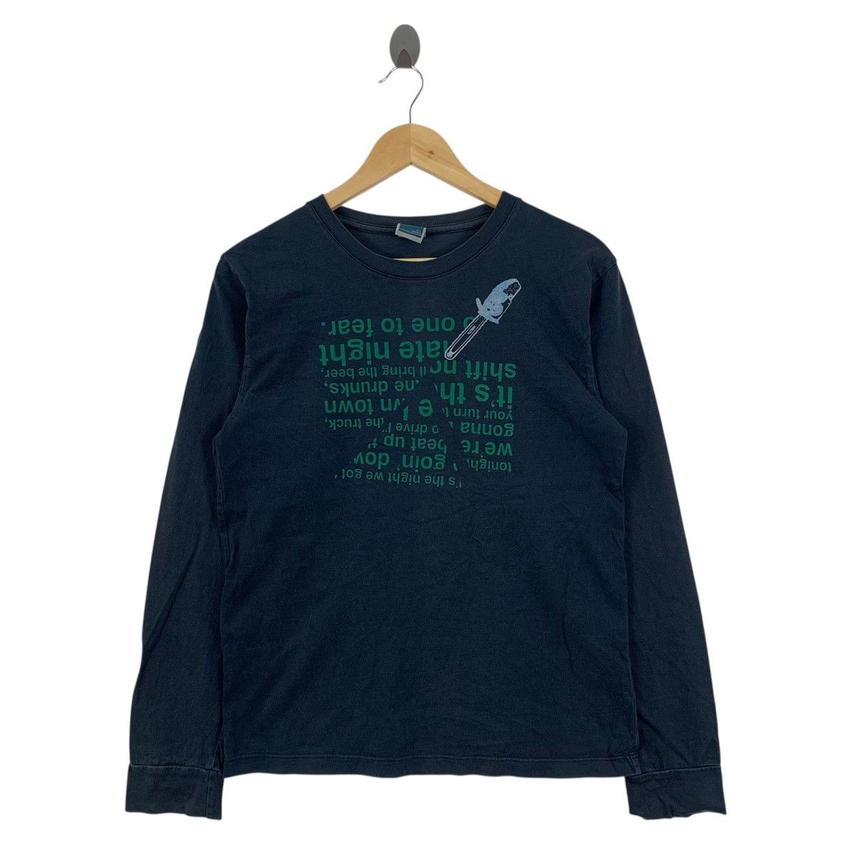 PPFM PPFM Punk Japanese Brand Long Sleeve Tshirt Size US M / EU 48-50 / 2 - 1 Thumbnail