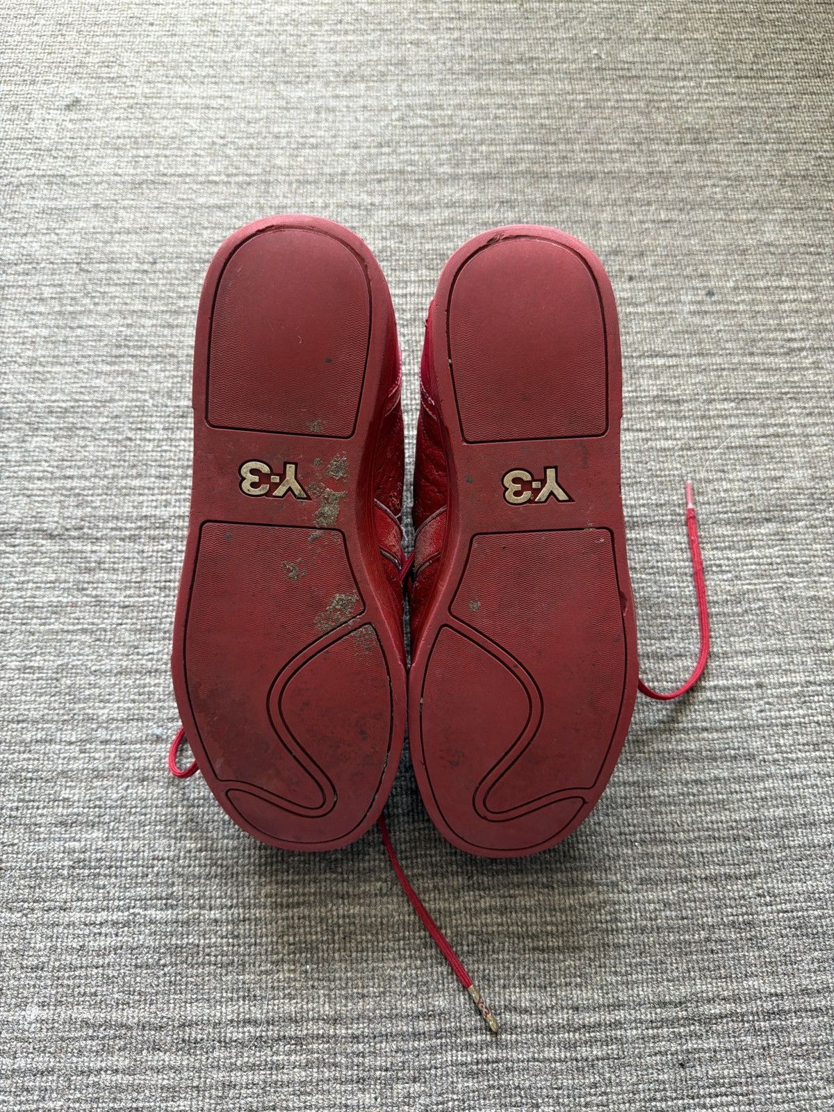 Y-3 Y-3 Rydge High Top All Red Size US 9 / EU 42 - 6 Thumbnail