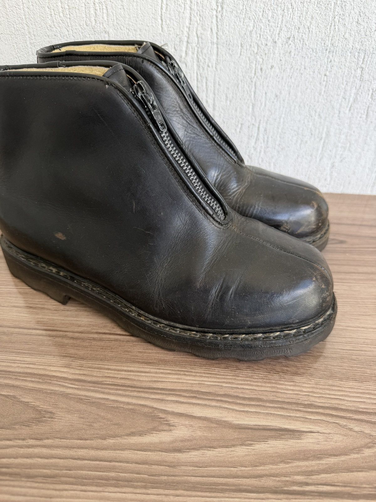 Paraboot Michael marche Vtg front zip boots Size US 9.5 / EU 42-43 - 2 Thumbnail