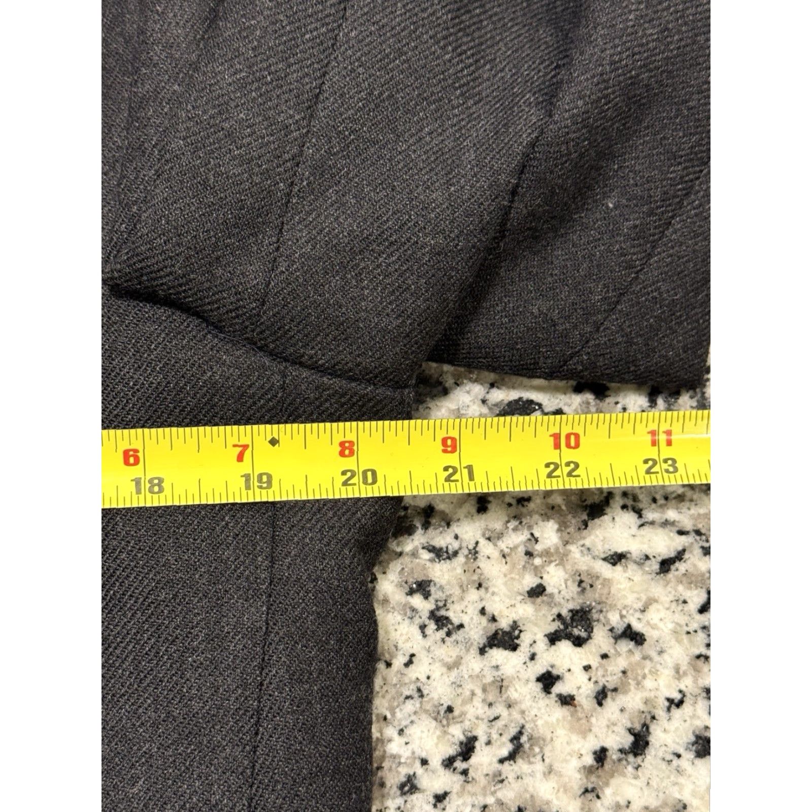 Ralph Lauren VINTAGE Ralph Lauren Blazer Men 40S Wool Cashmere Classic Single-Breasted Formal Coat Gray Size 40S - 5 Thumbnail