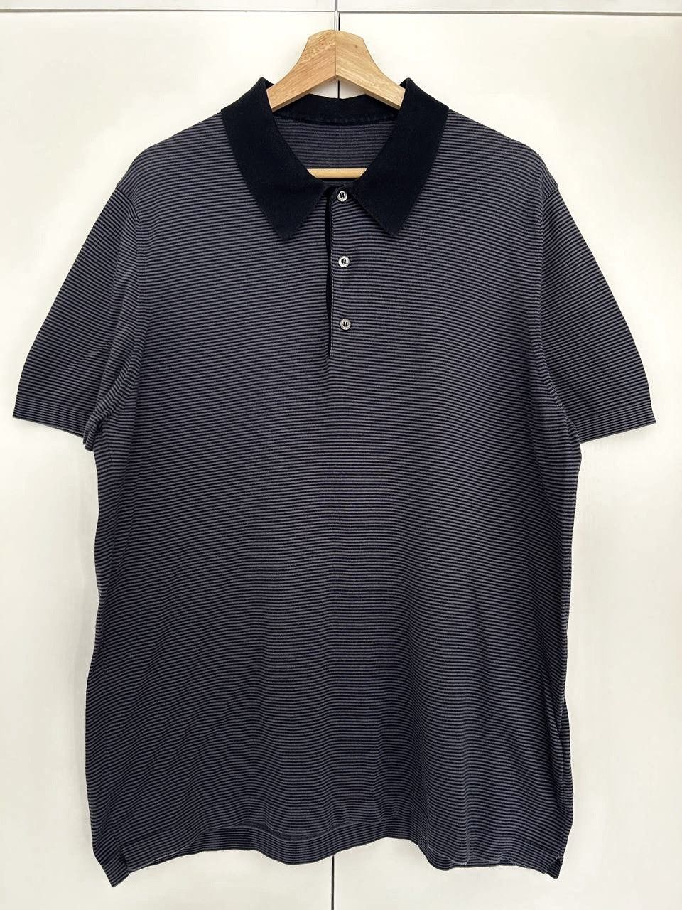 Prada Prada Multi Knit Stretch Cotton Polo Shirt Size 54 Size US L / EU 52-54 / 3 - 1 Thumbnail