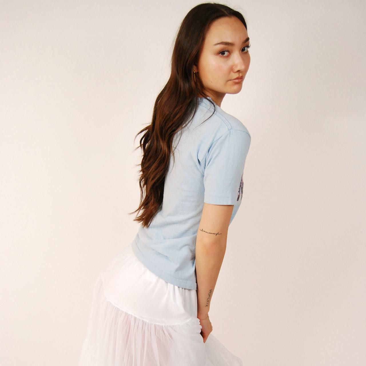 Vintage 70s New York City T-shirt (M) light blue vintage nyc medium Size US M / EU 48-50 / 2 - 2 Thumbnail