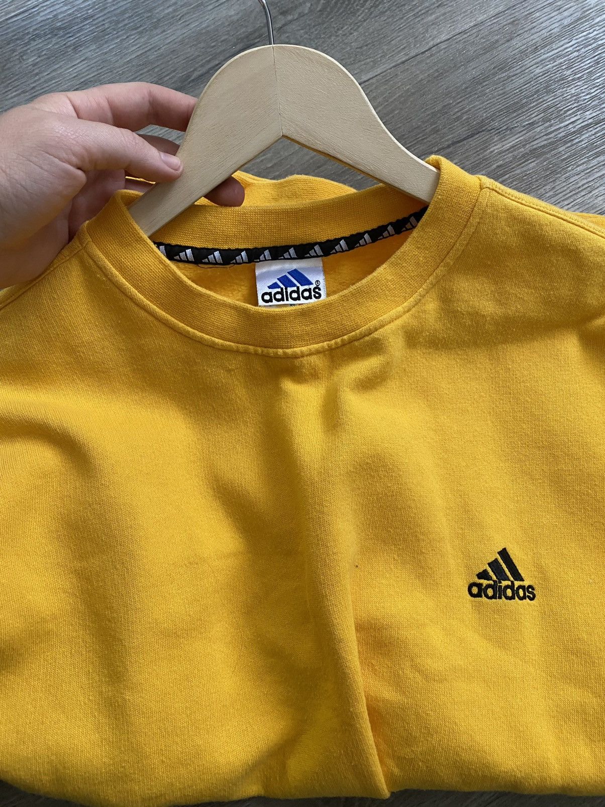 Adidas × Vintage 🫧 ADIDAS VINTAGE Y2K Sweatshirt 90s Size US L / EU 52-54 / 3 - 6 Thumbnail