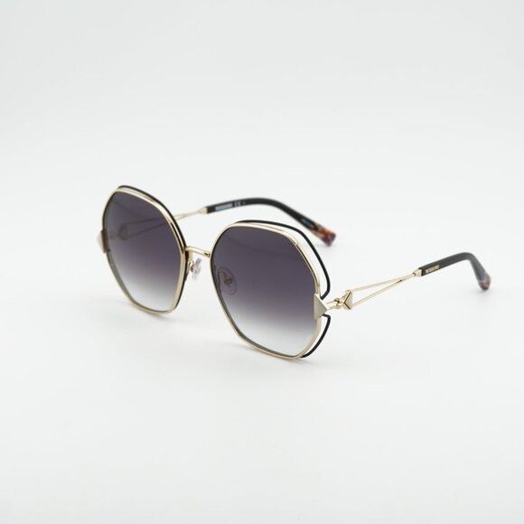 Missoni Missoni MIS 0075/S 0RHL 9O Sunglasses Gold/Black Geometric Size ONE SIZE - 7 Thumbnail