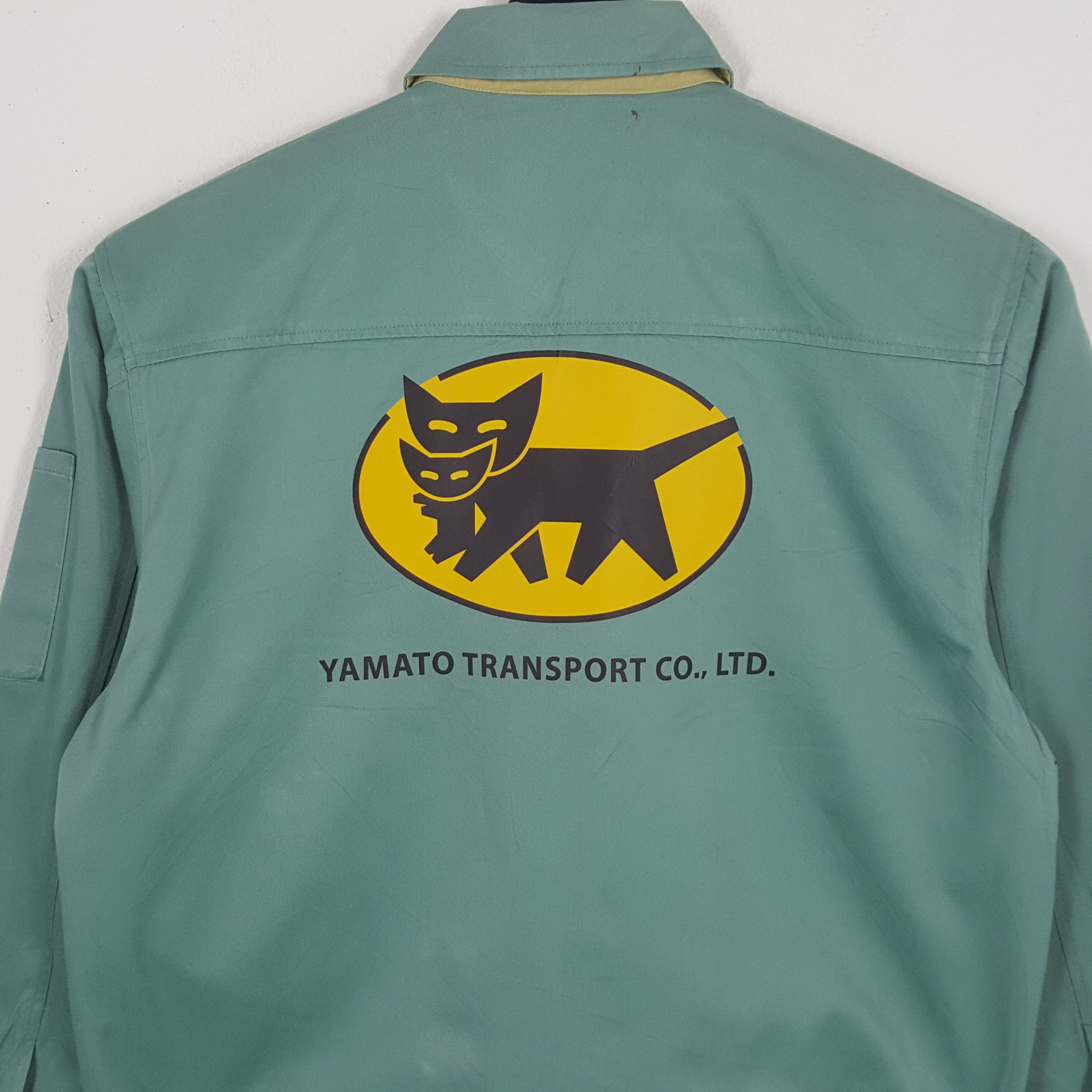 Vintage YAMATO TRANSPORT Japanese Workwear Style Custom Jacket Size US M / EU 48-50 / 2 - 2 Thumbnail