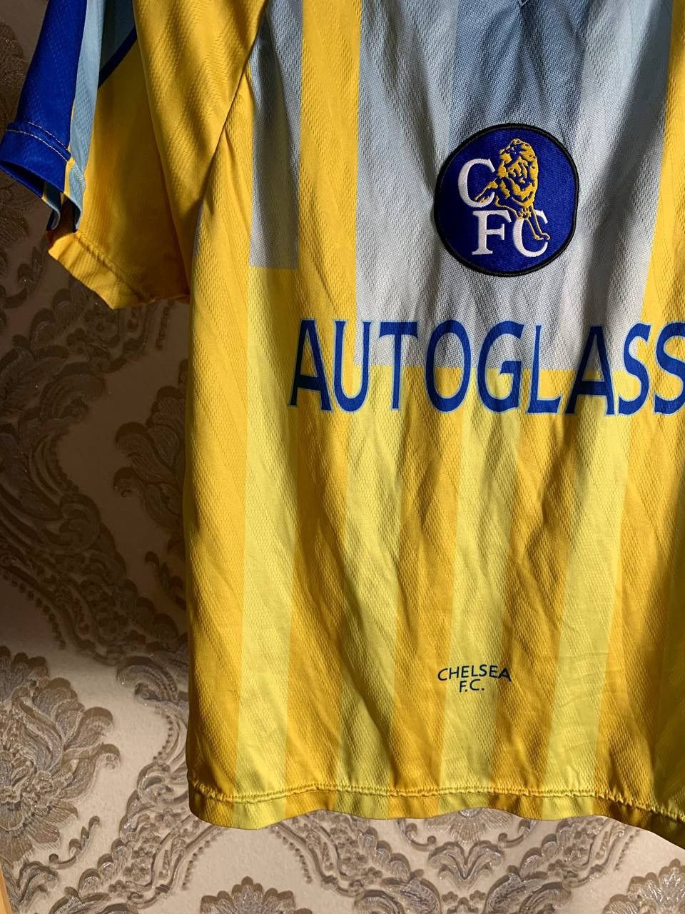 Vintage VERY RARE FC CHELSEA LONDON ENGLAND SOCCER JERSEY BLOKECORE Size US S / EU 44-46 / 1 - 3 Thumbnail