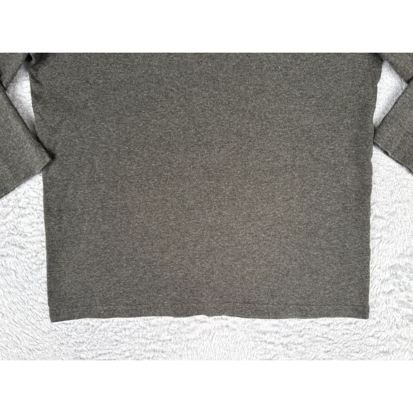 Ralph Lauren VINTAGE Ralph Lauren Sport Shirt Women Small Gray Turtle Neck Cotton 3/4 Sleeve Size S / US 4 / IT 40 - 5 Thumbnail