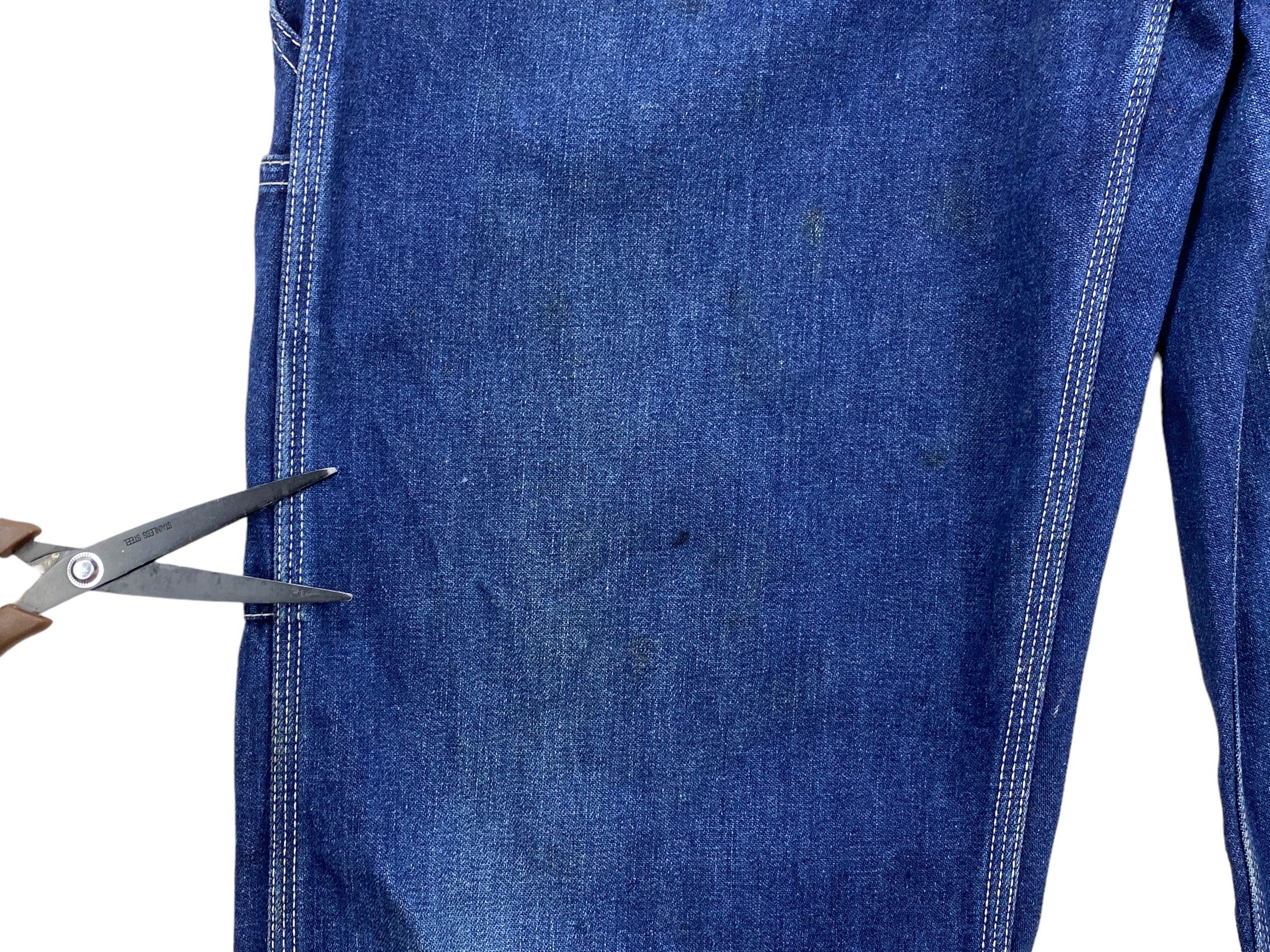 Big John × Vintage Big John Carpenter Bib Overalls Jeans Size US 30 / EU 46 - 10 Thumbnail