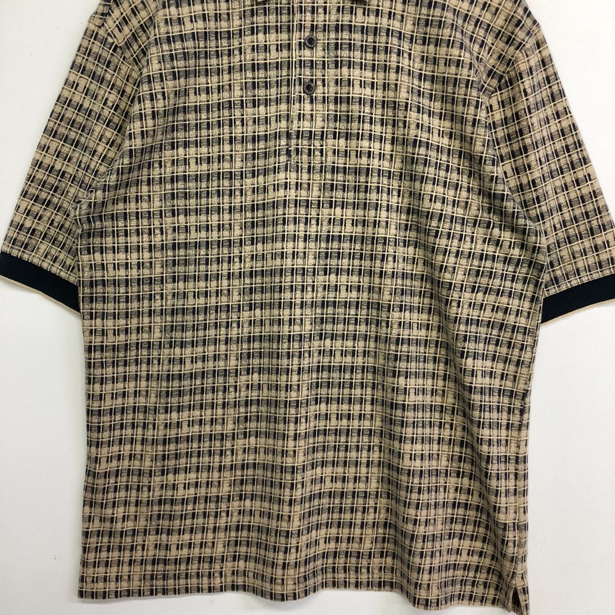 Greg Norman Vintage Greg Norman Collection Motive Pattern Polo Tee Size US S / EU 44-46 / 1 - 3 Thumbnail