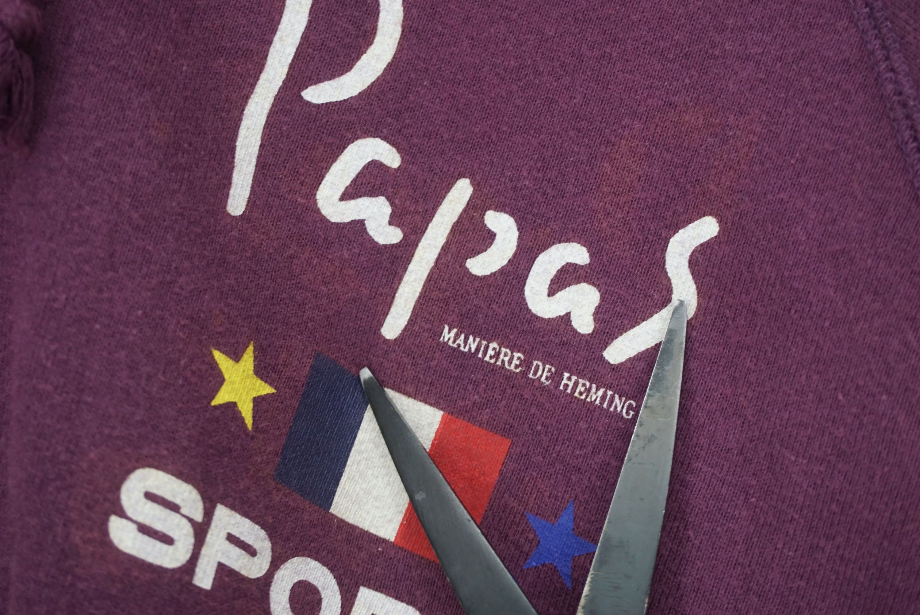 Japanese Brand Vintage Papas Maniere de Heming Button Up Distressed Hoodie Size US L / EU 52-54 / 3 - 11 Thumbnail