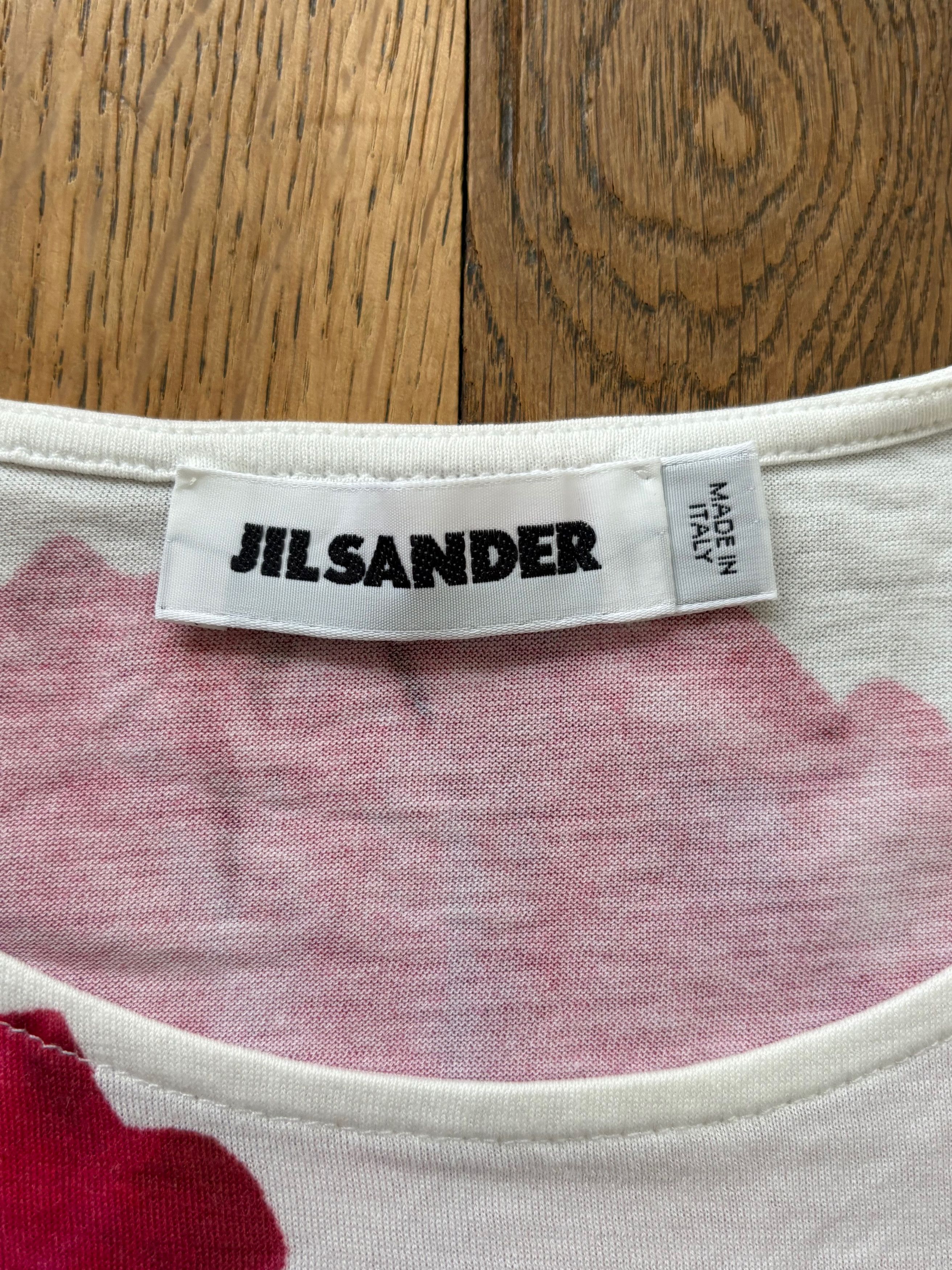 Jil Sander Jil Sander by Raf Simons SS11 flower tshirt Size S / US 4 / IT 40 - 4 Thumbnail