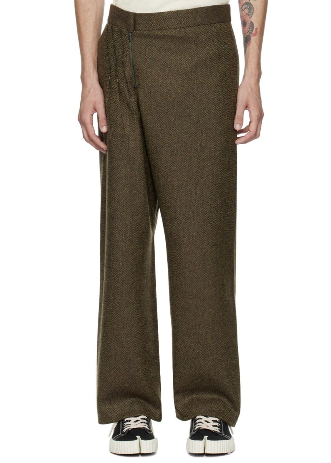 Bless Bless smlxl long wool trouser pants Size US 32 / EU 48 - 1 Thumbnail