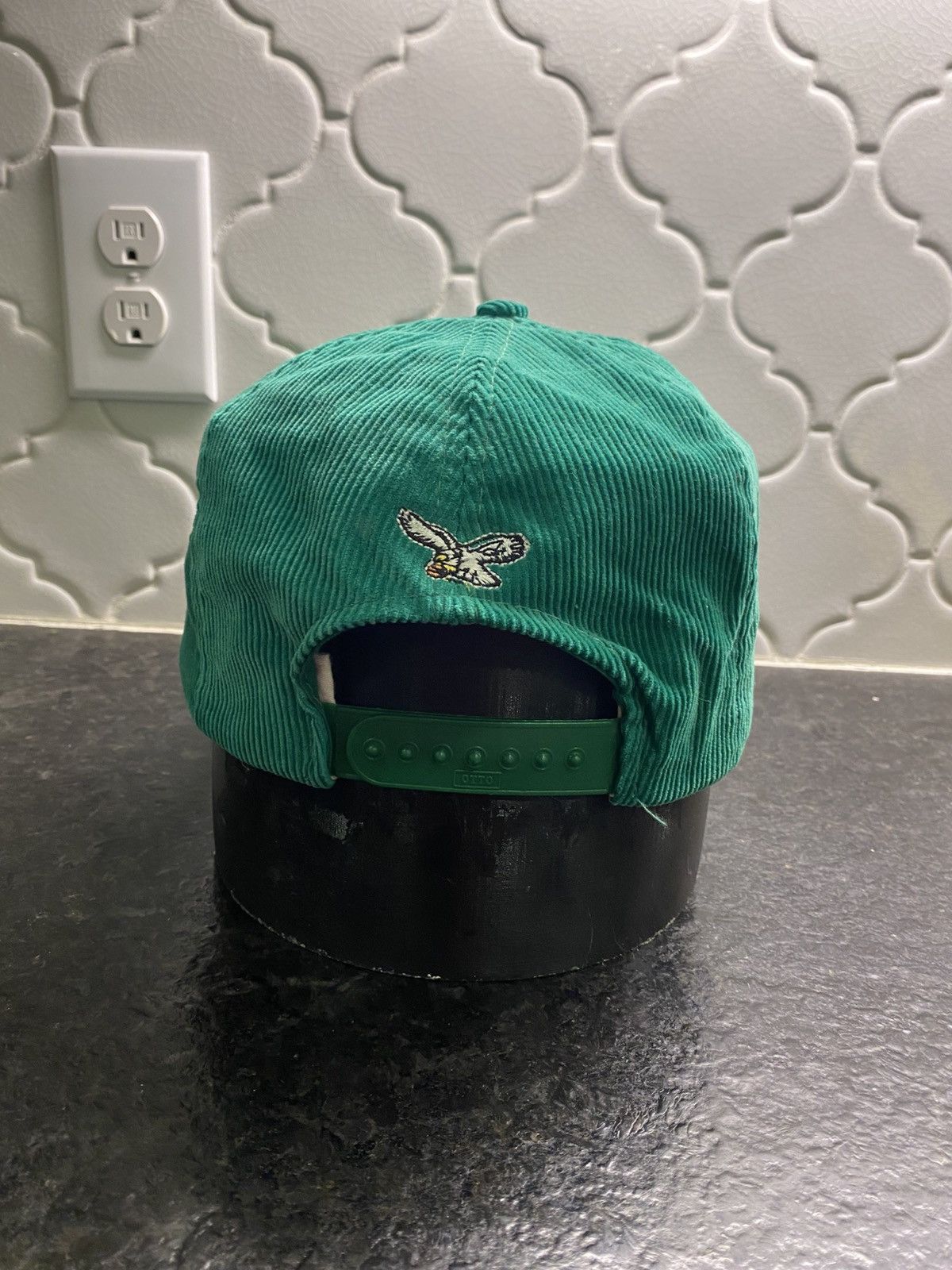 NFL Vintage 80s Philadelphia eagles corduroy logo hat Size ONE SIZE - 2 Thumbnail