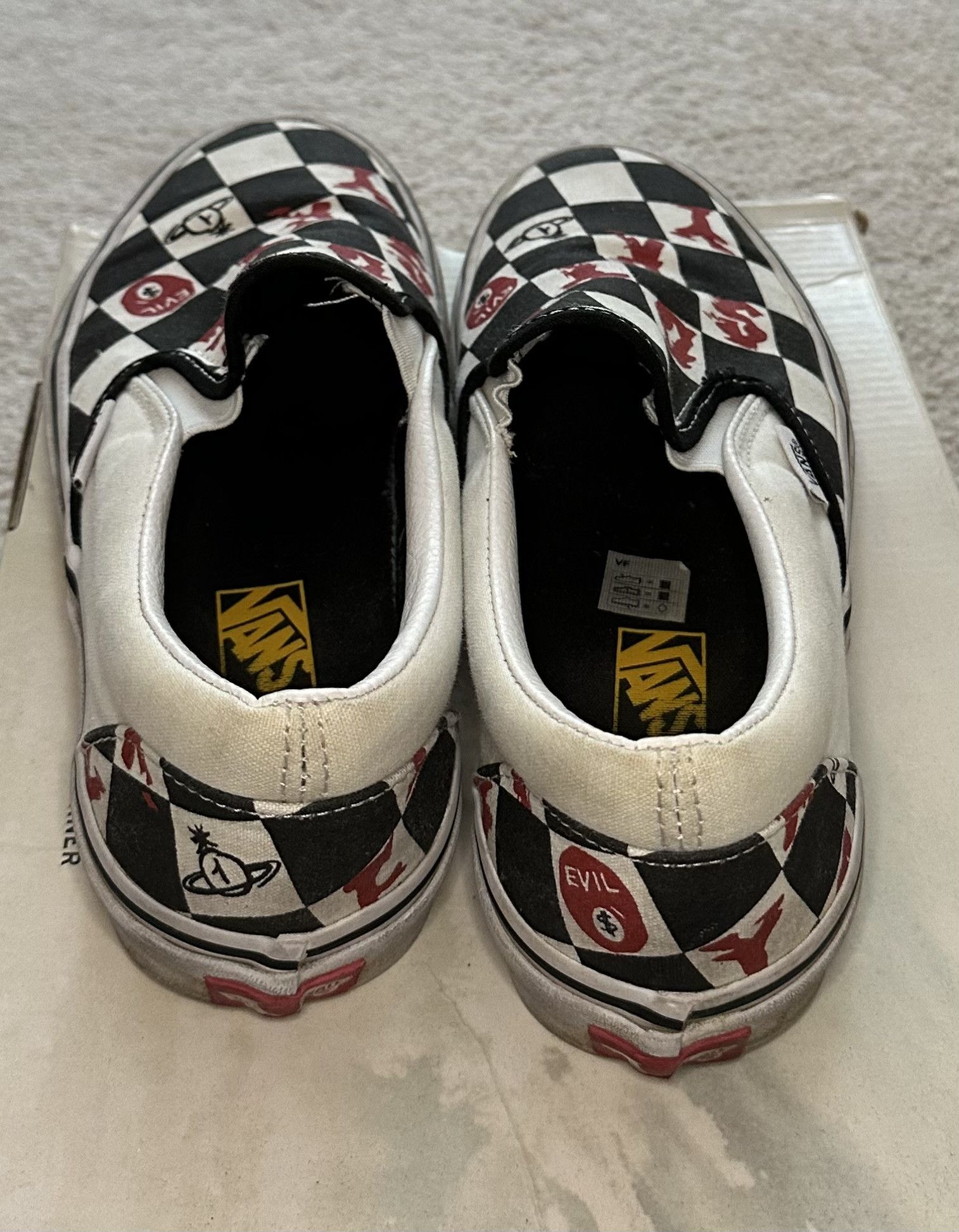 Vans × Vivienne Westwood Vans x Vivienne Westwood, Slip-On in Checkerboard Size US 8.5 / IT 38.5 - 2 Thumbnail