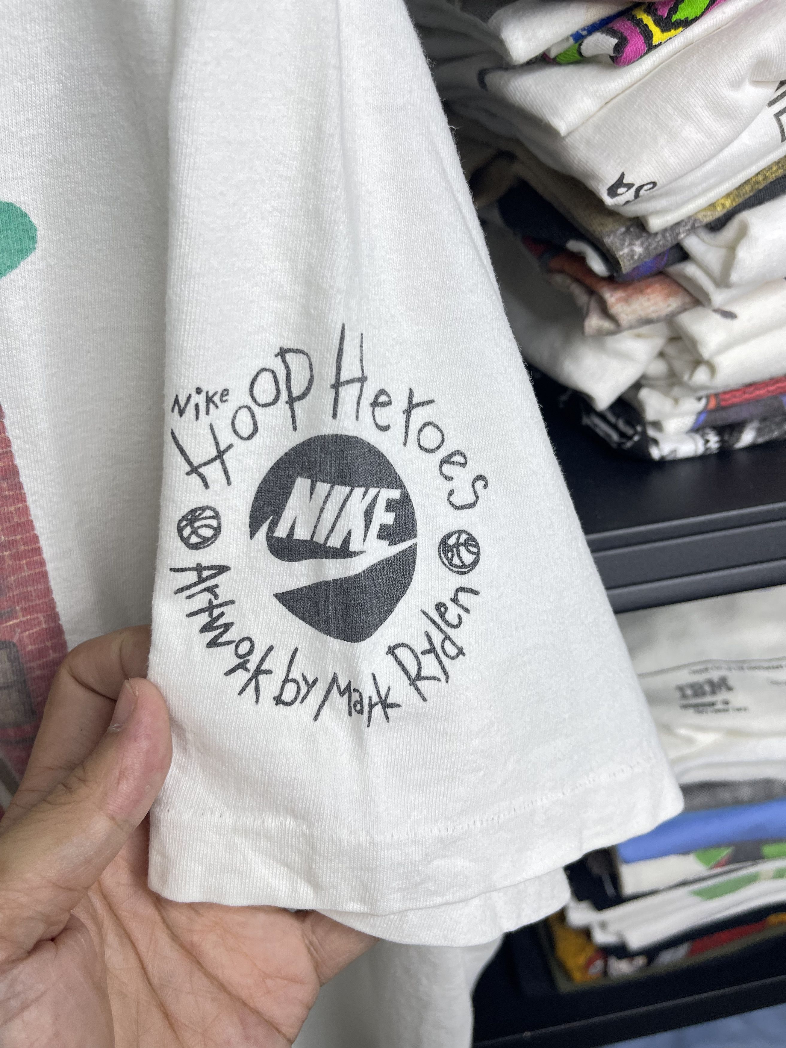 Jordan Brand Rare Vintage Nike Air Jordan Mark Ryden Art 90s Tee XL Size US XL / EU 56 / 4 - 4 Thumbnail