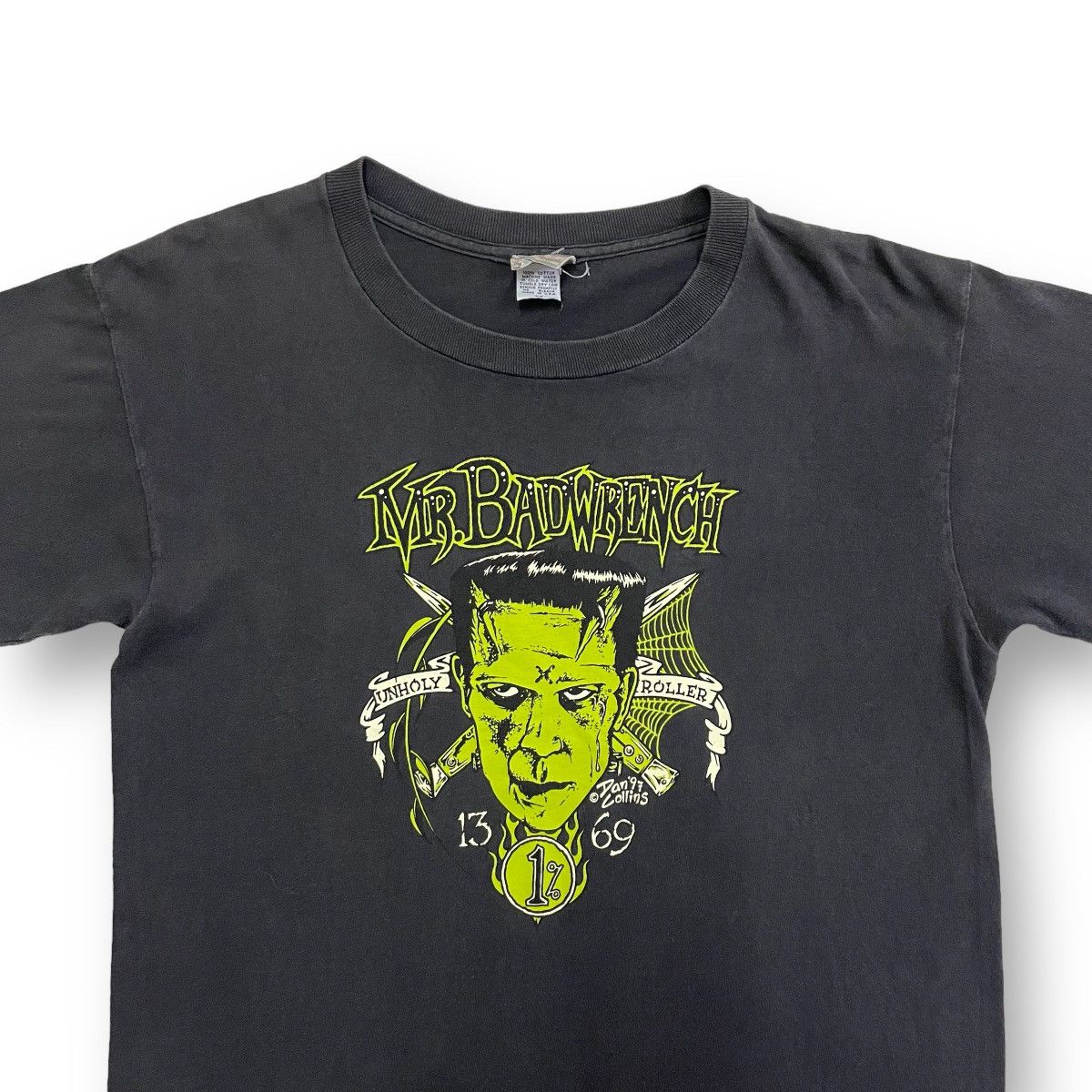 Other Vtg 90s The Frankestein "Mr Badwrench" Art By Dan Collins Size US M / EU 48-50 / 2 - 2 Thumbnail