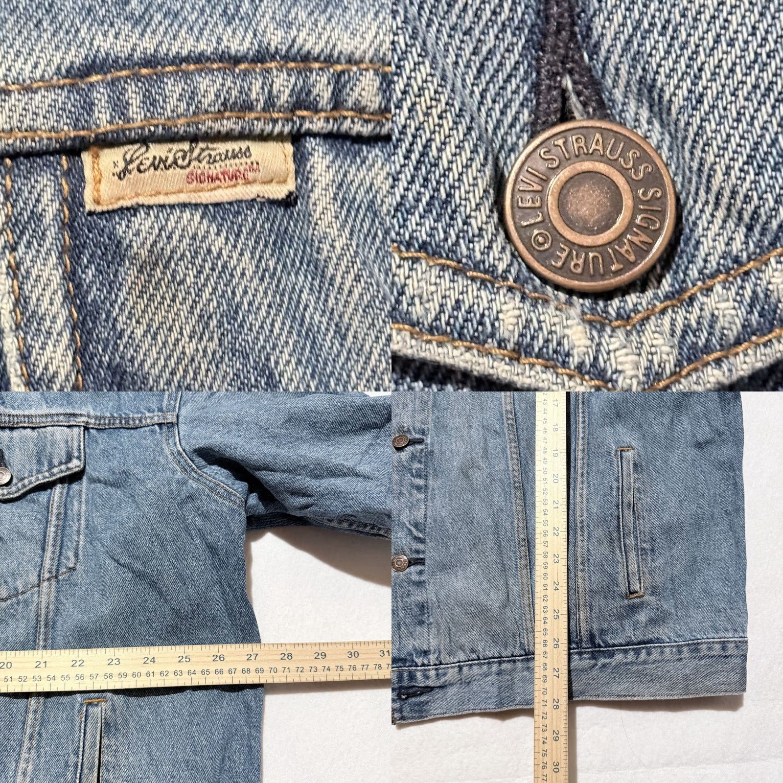 Levi's VINTAGE Levi Strauss Signature Trucker Jacket Men's Blue Denim Western Classic - 3XL Size US XXL / EU 58 / 5 - 9 Thumbnail