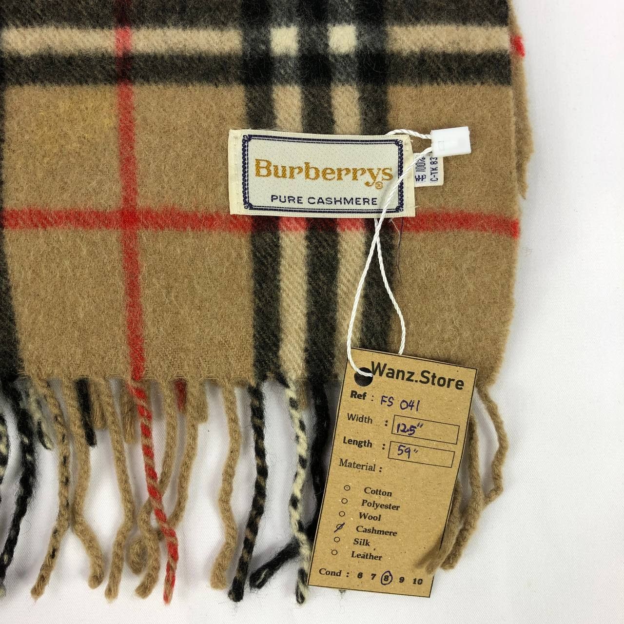 Burberry Burberry Scarf / Muffler / Neckwear FS041 Size ONE SIZE - 9 Thumbnail