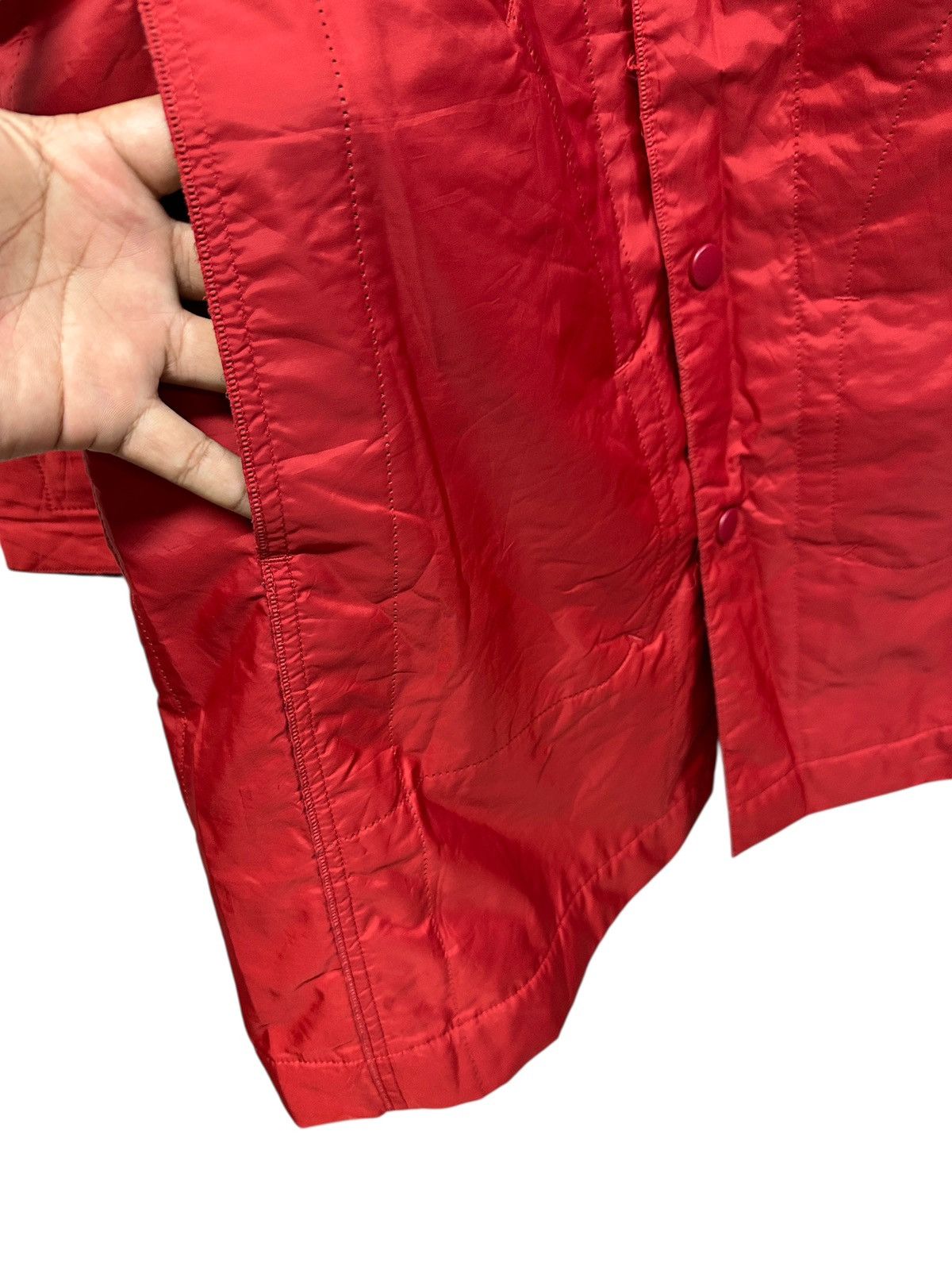 Japanese Brand 🔥Pleats Please Issey Miyake Nylon Long Jacket Size US L / EU 52-54 / 3 - 4 Thumbnail