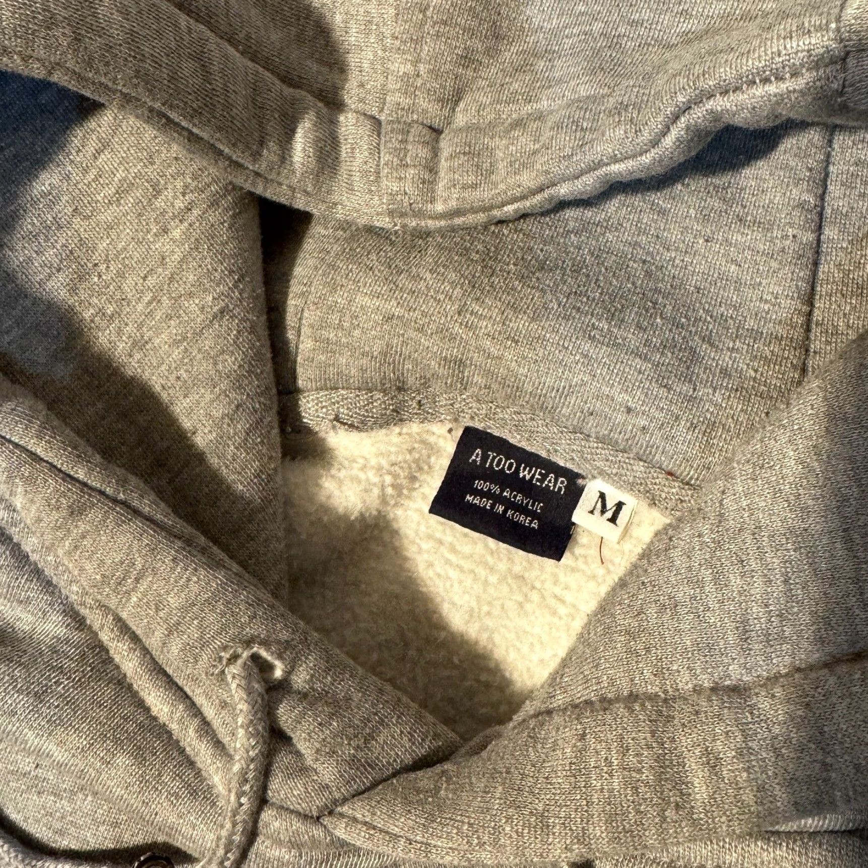 Tommy Hilfiger VINTAGE Tommy Hilfiger Hoodie Unisex Adults M Gray Oversized Hooded Pullover Size US M / EU 48-50 / 2 - 3 Thumbnail