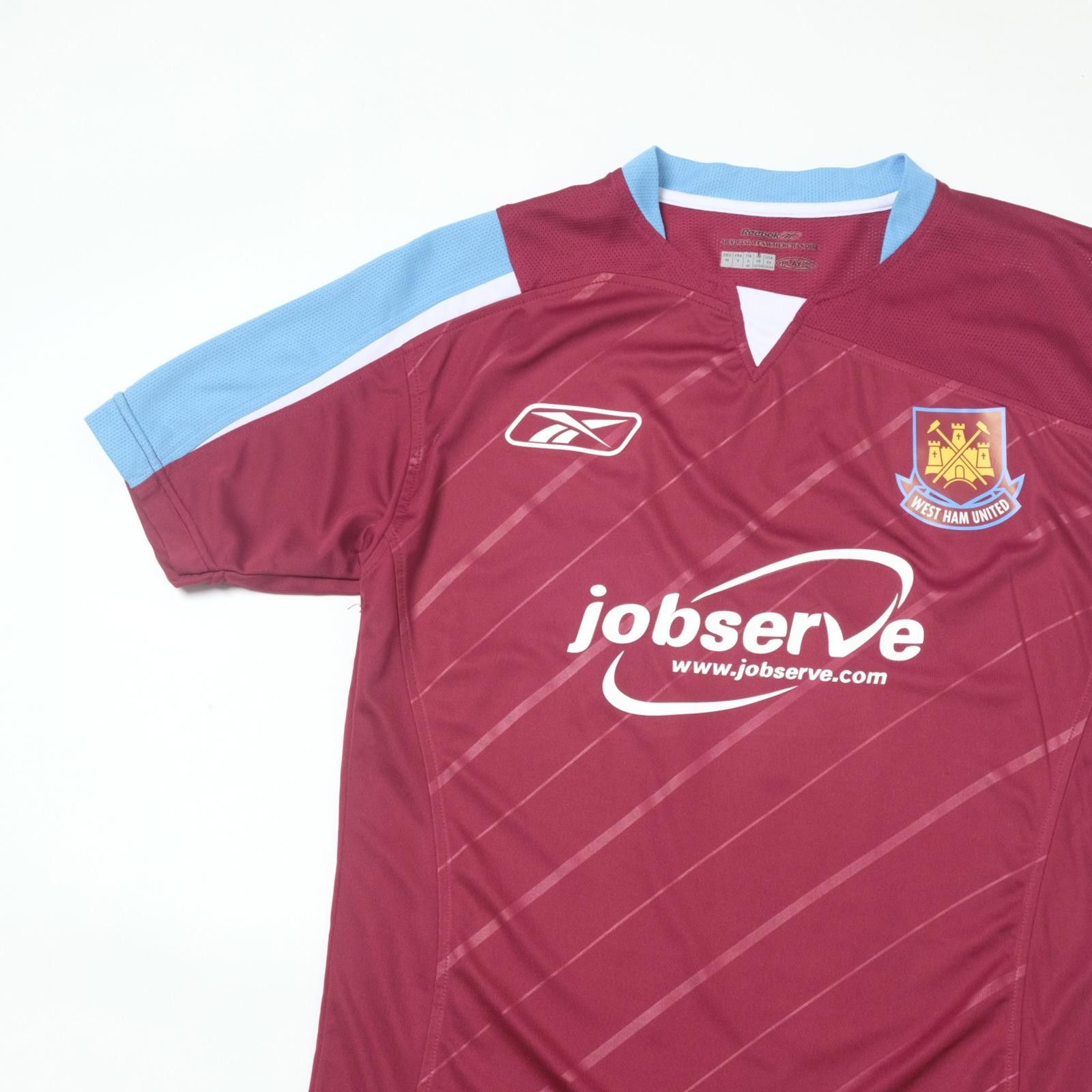 Reebok 2005/07 West Ham Home Shirt Tevez (S) Size US S / EU 44-46 / 1 - 3 Thumbnail