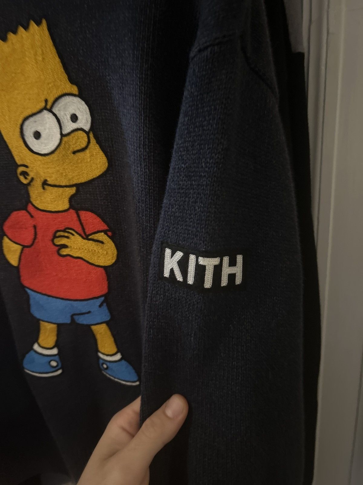 Kith Kith x The Simpsons BART Intarsia Sweater Size US M / EU 48-50 / 2 - 4 Thumbnail