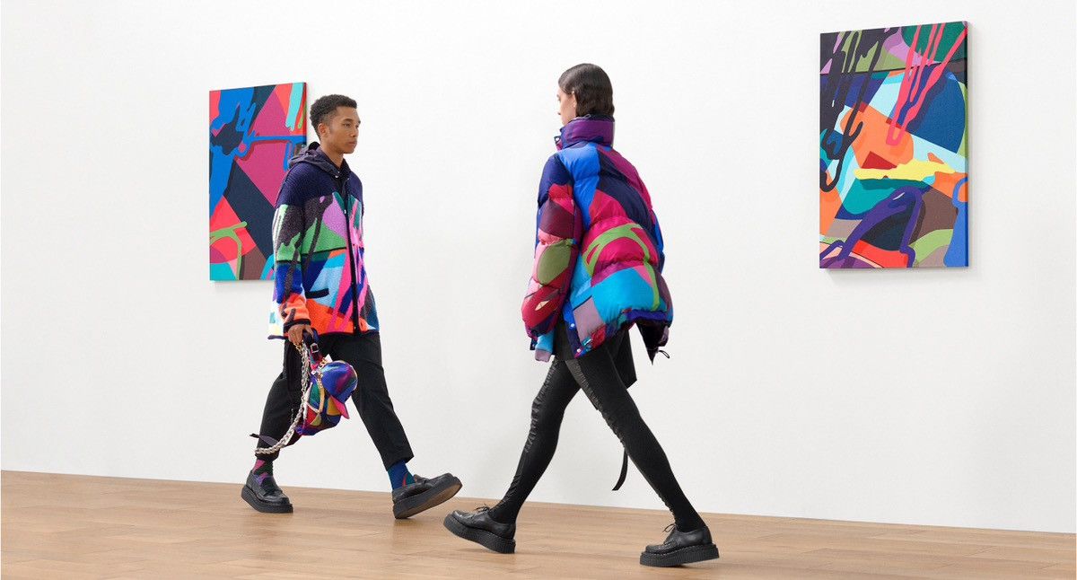 Kaws × Nike × Sacai sacai x KAWS Collaboration Wool Cardigan Size US M / EU 48-50 / 2 - 6 Thumbnail