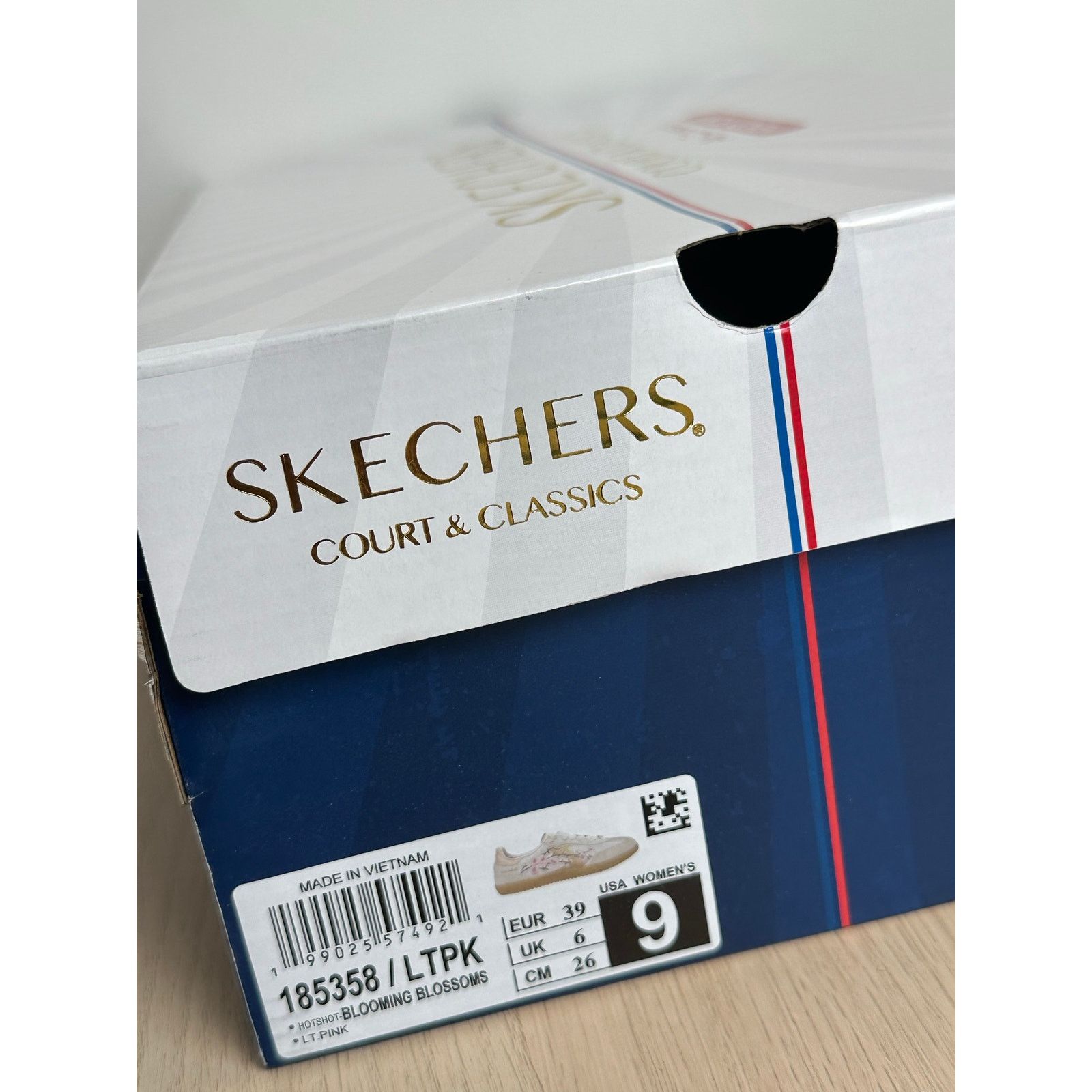 SKECHERS Skechers Hotshot Floral Pink Sneaker - Size 9W - New Size US 9 / IT 39 - 8 Thumbnail