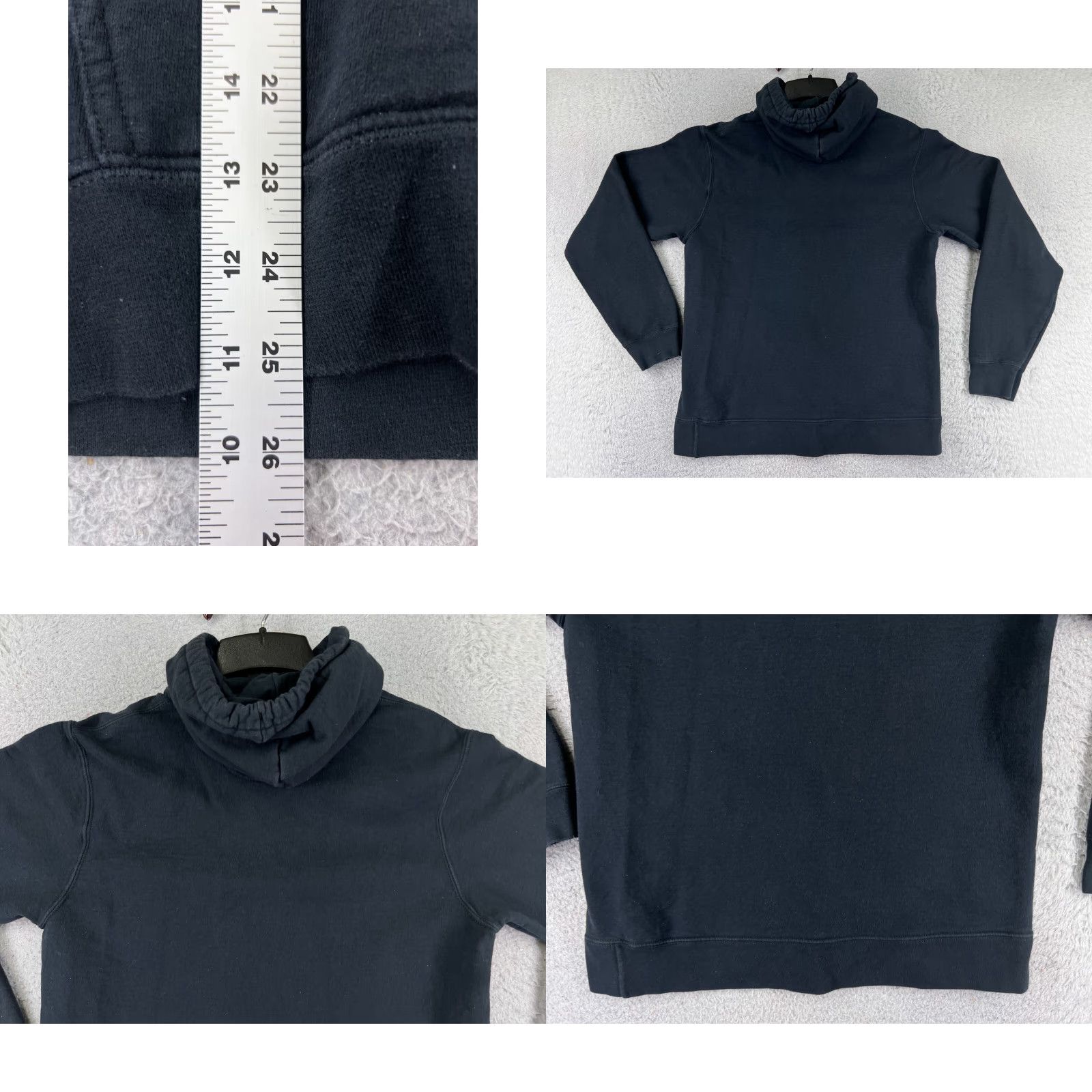 Port & Company Army Girlfriend Hoodie Adult Medium Black Cotton Blend Jersey Long Sleeve Pocket Size US M / EU 48-50 / 2 - 9 Thumbnail