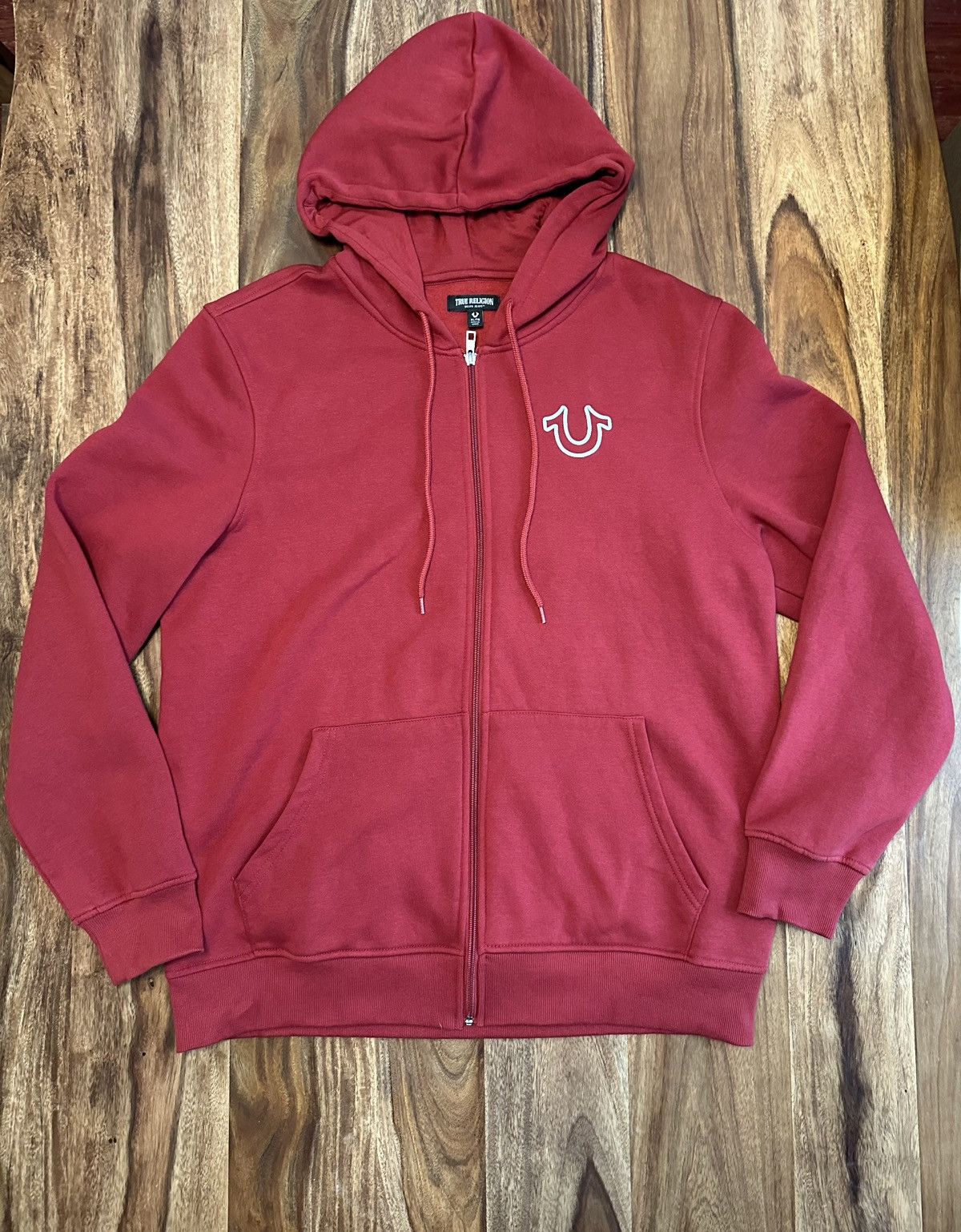 True Religion Red True Religion Zip Up Size US XL / EU 56 / 4 - 1 Thumbnail