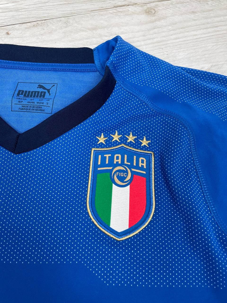 Puma Puma Italy 2018 2019 Home Football Shirt Soccer Jersey Size US S / EU 44-46 / 1 - 8 Thumbnail