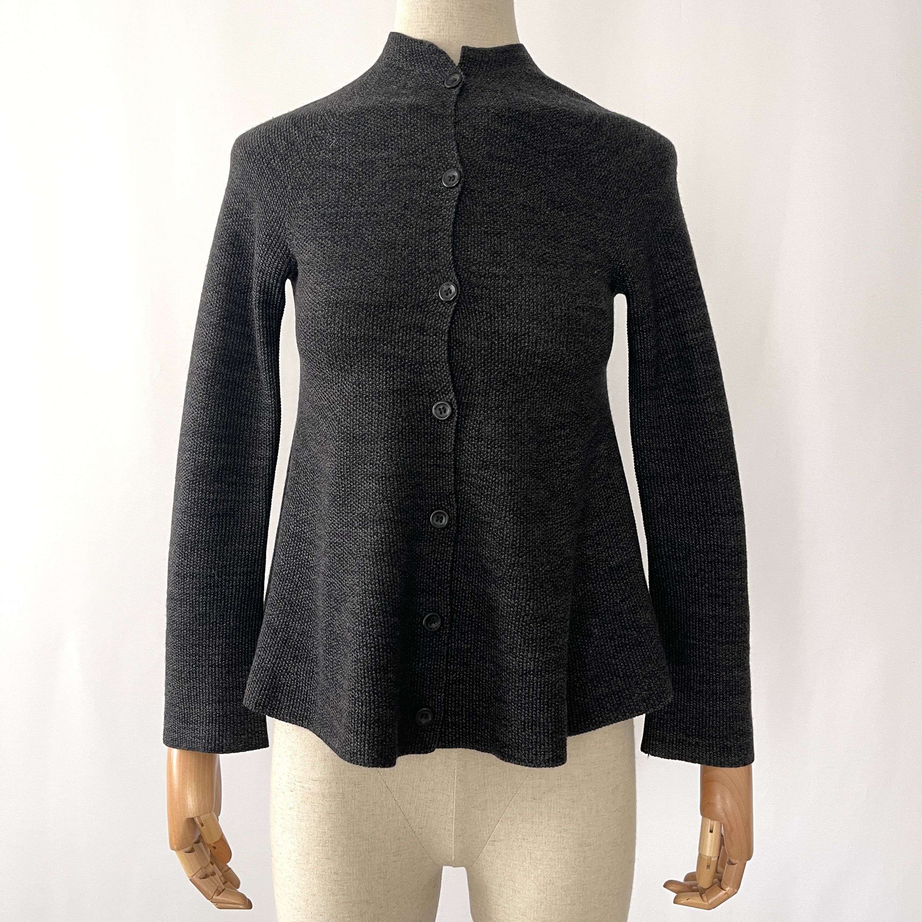 HANNES ROETHER Wool Cardigan size S