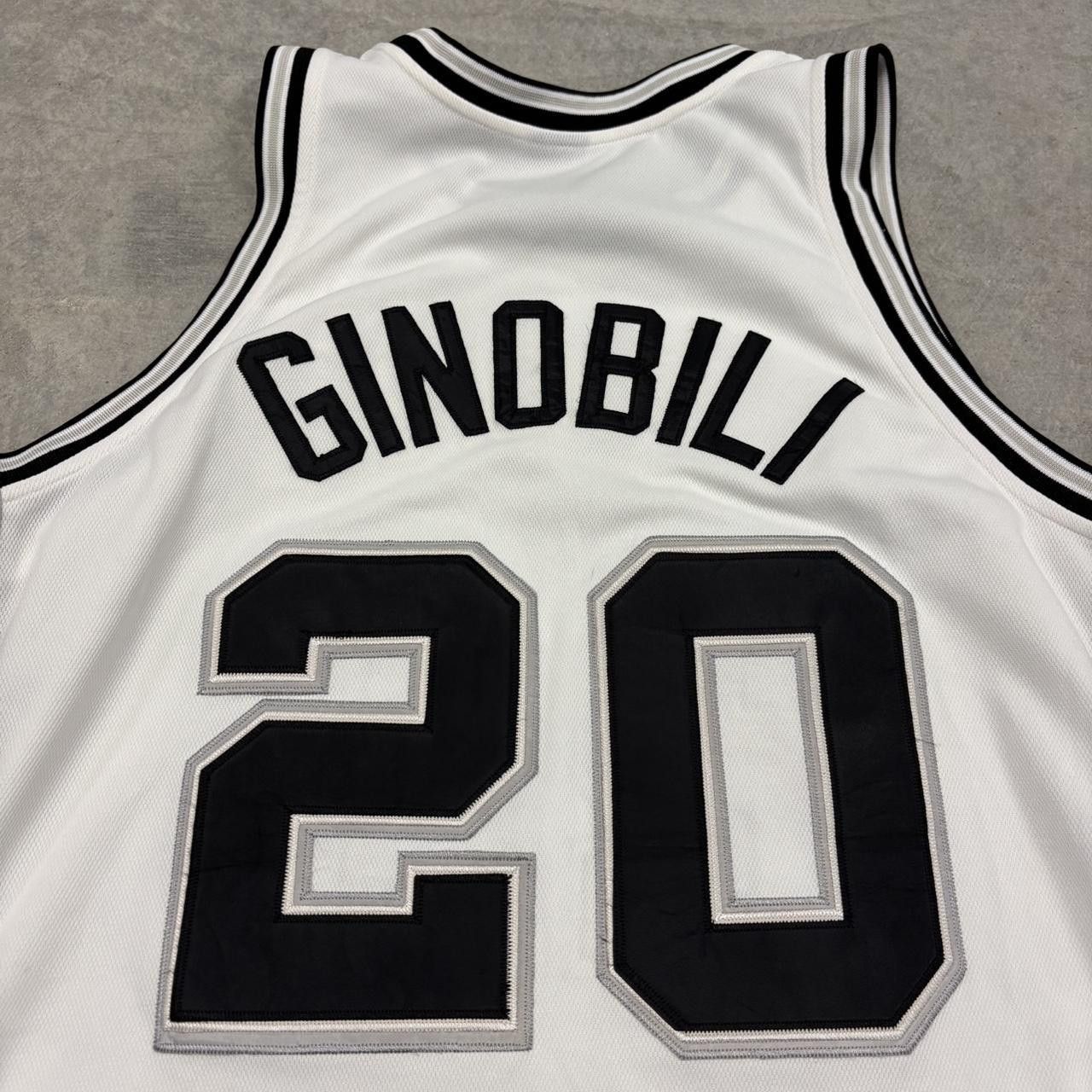 Nike Vintage Manu Ginobili San Antonio Spurs Stitched Jersey Size US XXL / EU 58 / 5 - 5 Thumbnail