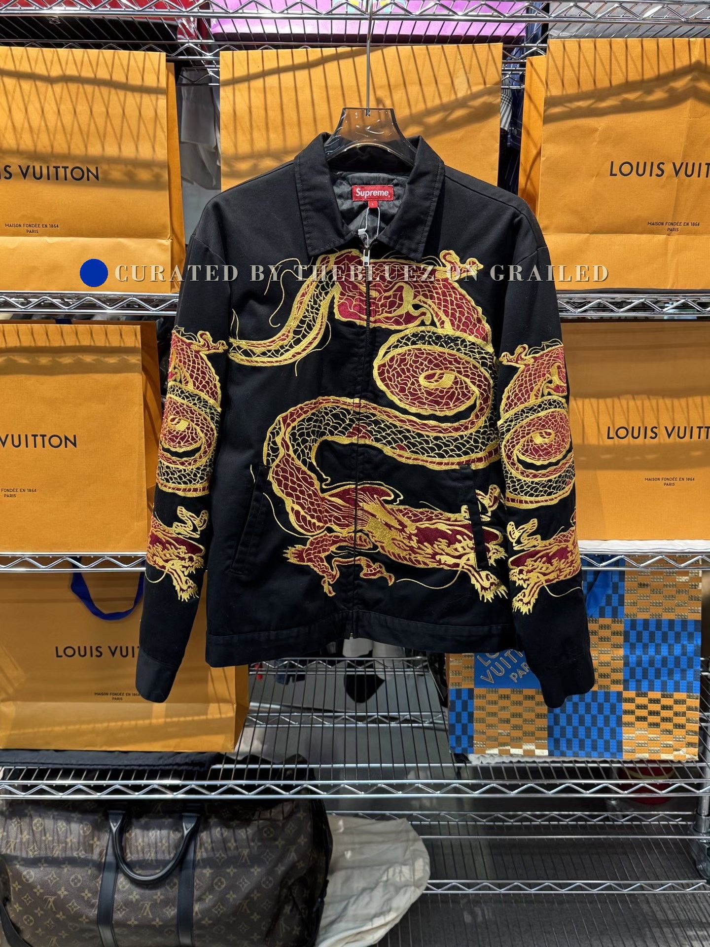 Supreme Supreme x Daniel Johnston Work Jacket | Grailed
