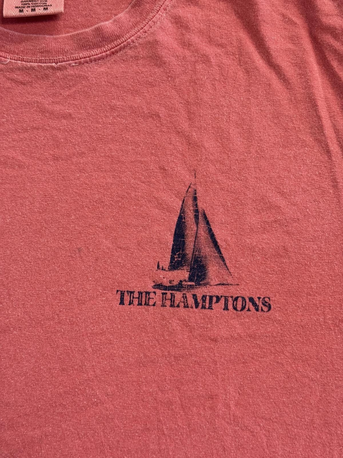 Comfort Colors Faded The Hamptons Ny T-shirt Sailing The Way Life Should Be Size US M / EU 48-50 / 2 - 4 Thumbnail