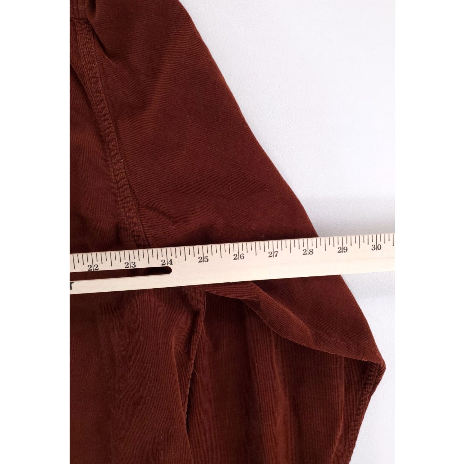 The Territory Ahead Territory Ahead Button-Up Shirt Mens XL Tall Brown Corduroy Pinwale Long Sleeve Size US XL / EU 56 / 4 - 6 Thumbnail
