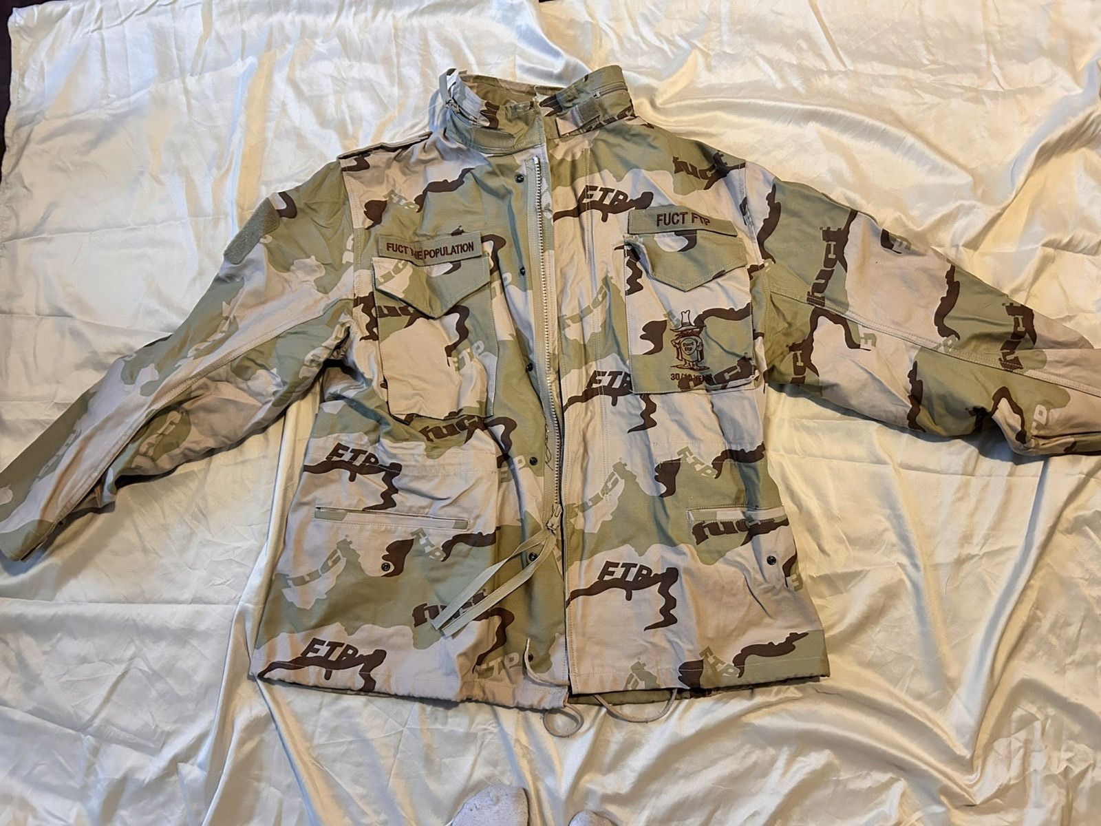 FUCT × Fuck The Population FTP/FUCT M63 Military Outer Jacket Size US XL / EU 56 / 4 - 1 Thumbnail