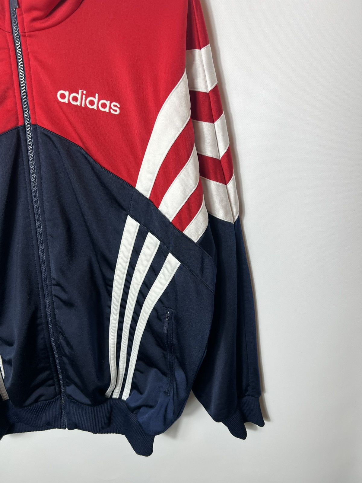 Adidas Vintage 90s streetwear y2k adidas striped Track Jacket Size US M / EU 48-50 / 2 - 4 Thumbnail